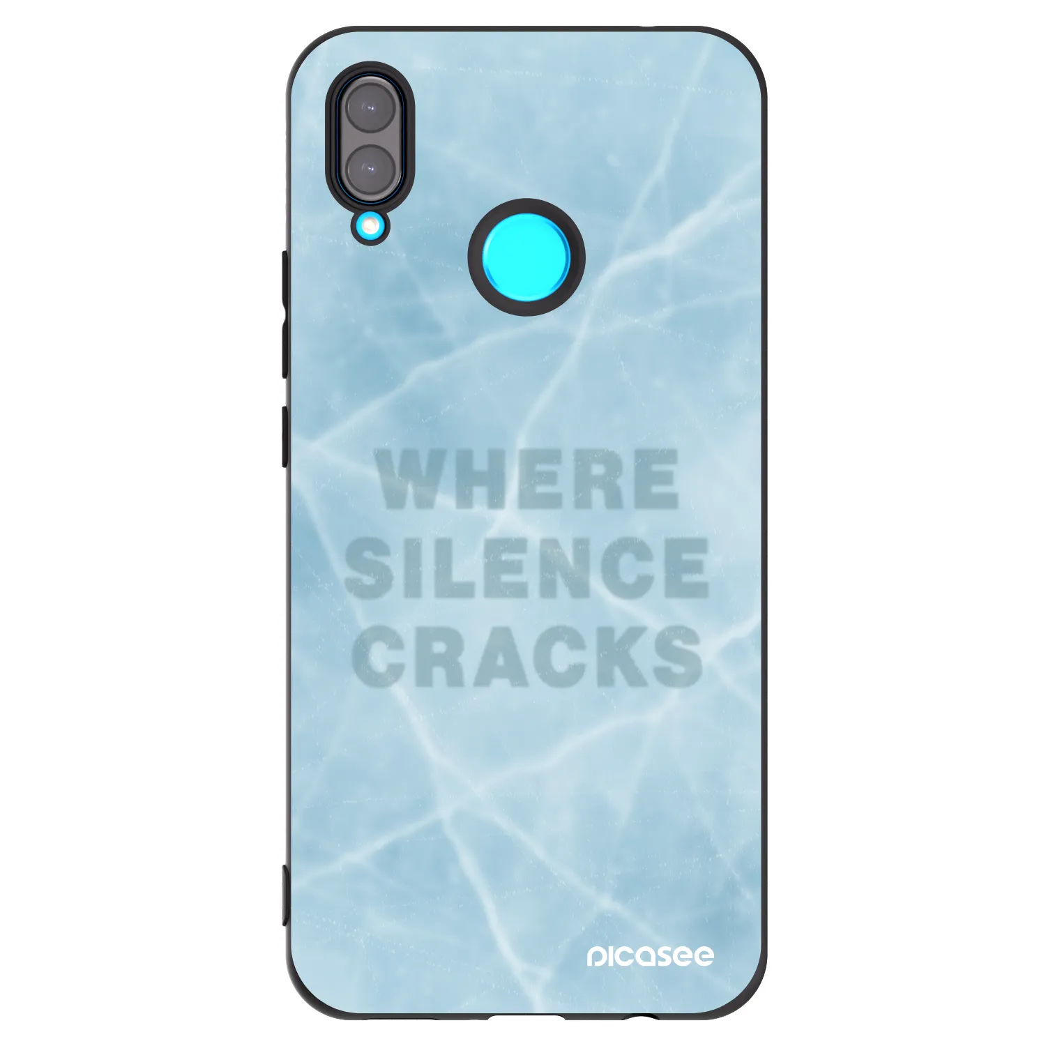 Picasee crna silikonska maskica za Huawei Nova 3i - SILENCE
