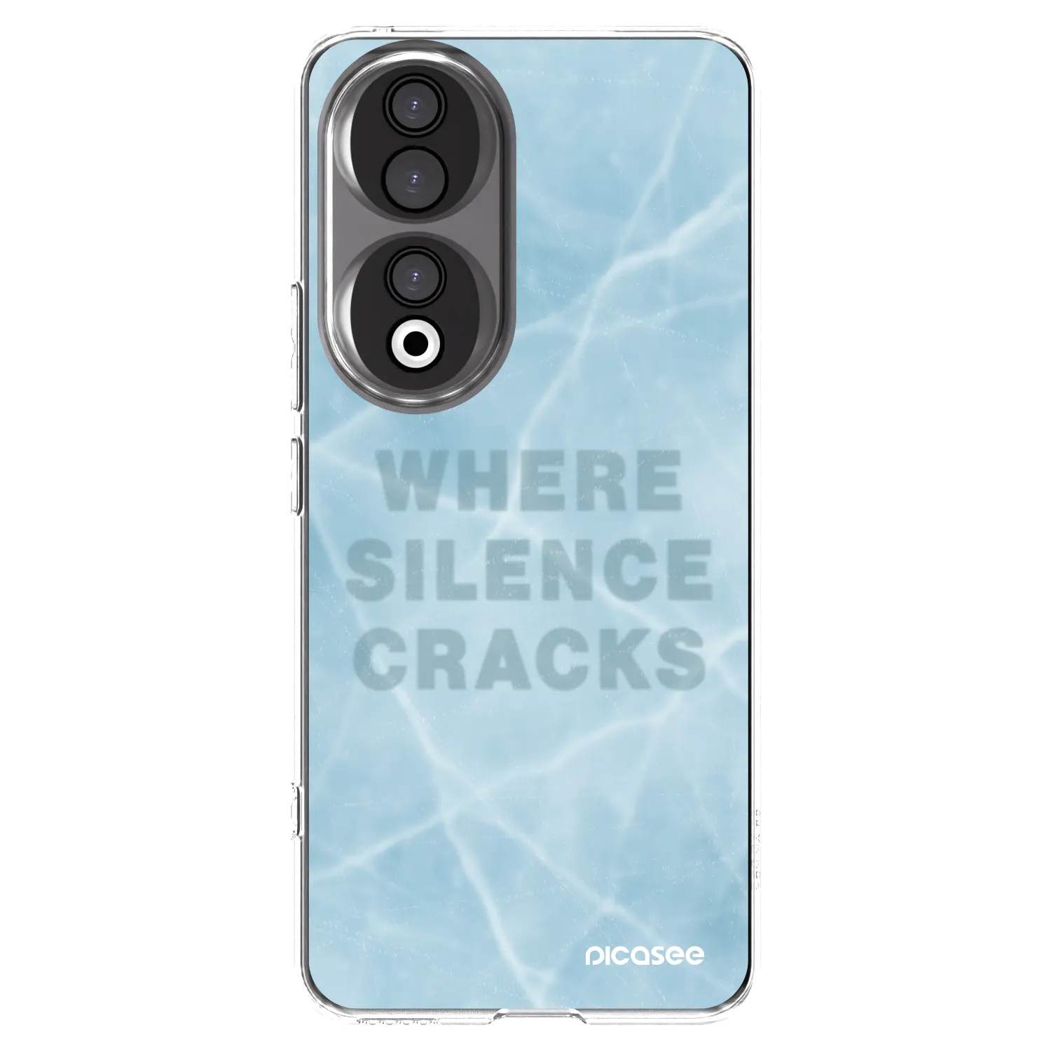 Picasee silikonska prozirna maskica za Honor 90 5G - SILENCE