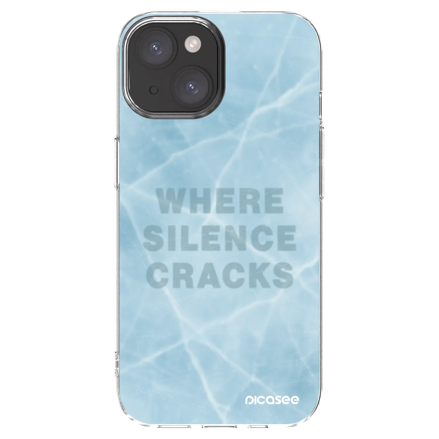 Picasee silikonska prozirna maskica za Apple iPhone 15 - SILENCE