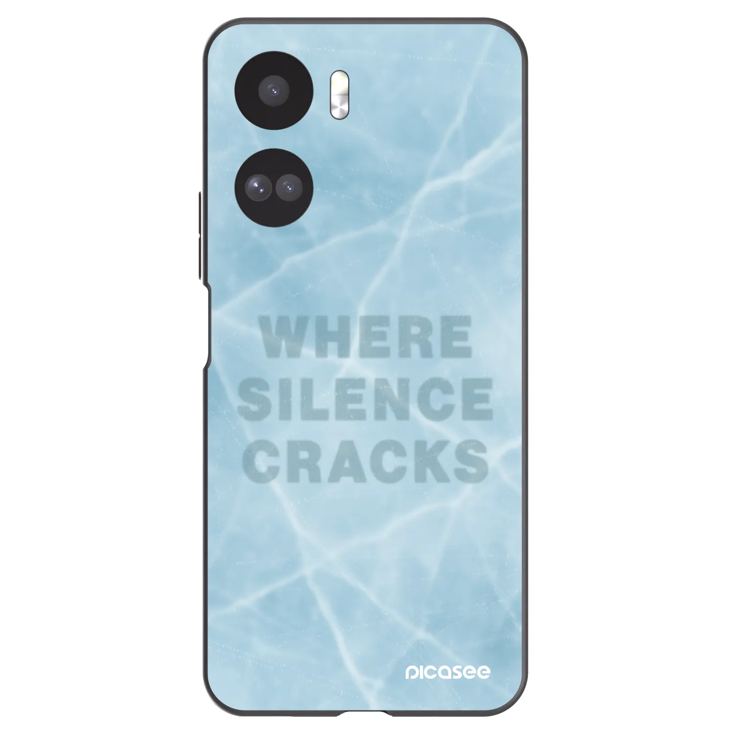 Picasee crna silikonska maskica za Honor 90 Lite 5G - SILENCE