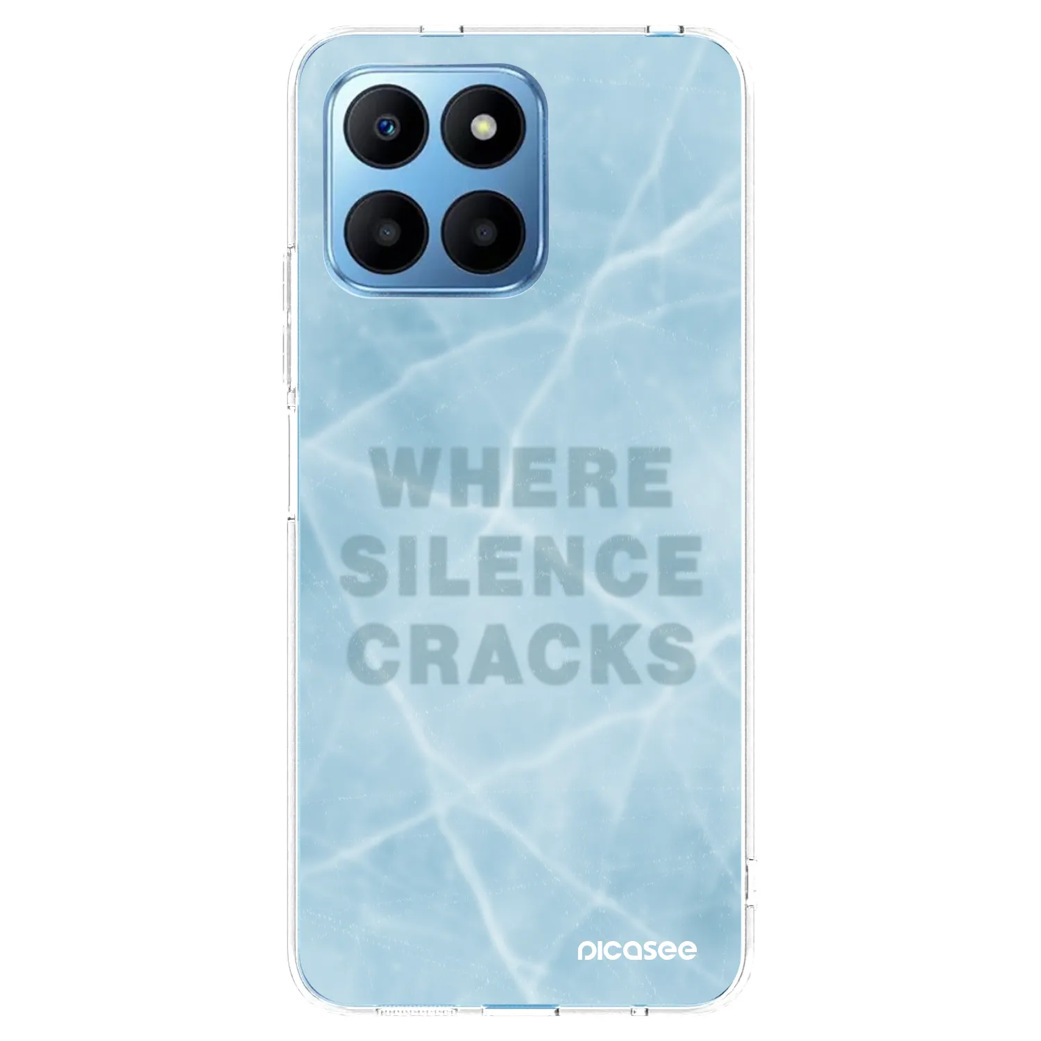 Picasee silikonska prozirna maskica za Honor 70 Lite - SILENCE