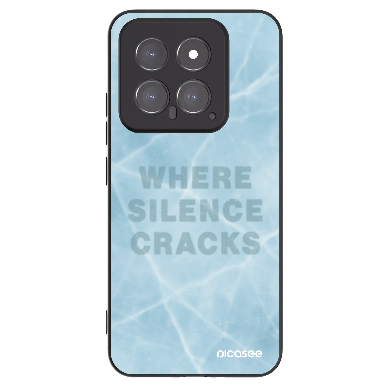 Picasee crna silikonska maskica za Xiaomi 14 - SILENCE