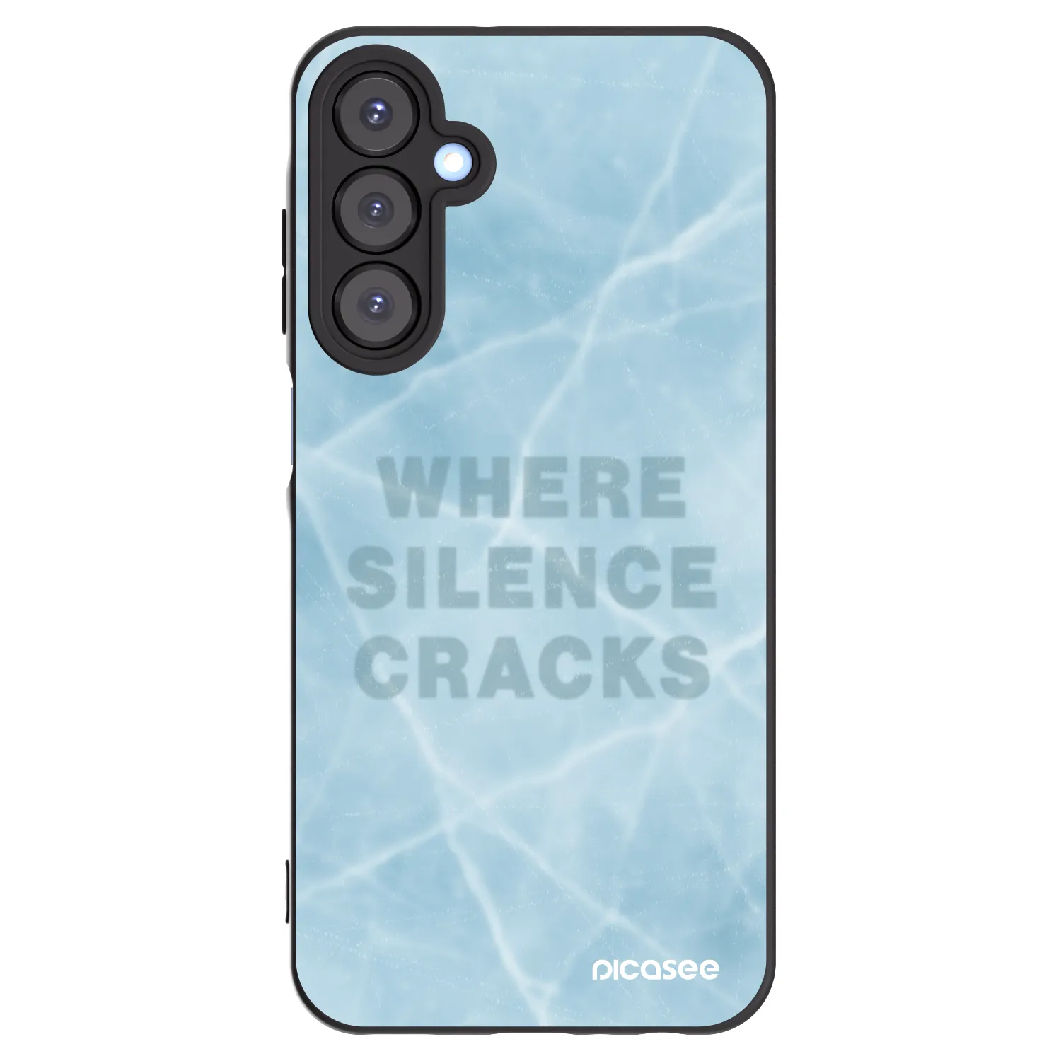 Picasee crna silikonska maskica za Samsung Galaxy A25 A256B 5G - SILENCE