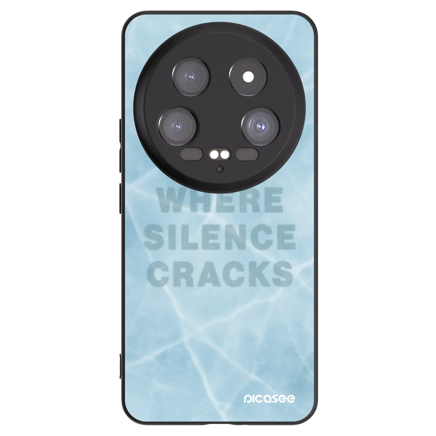 Picasee crna silikonska maskica za Xiaomi 14 Ultra - SILENCE