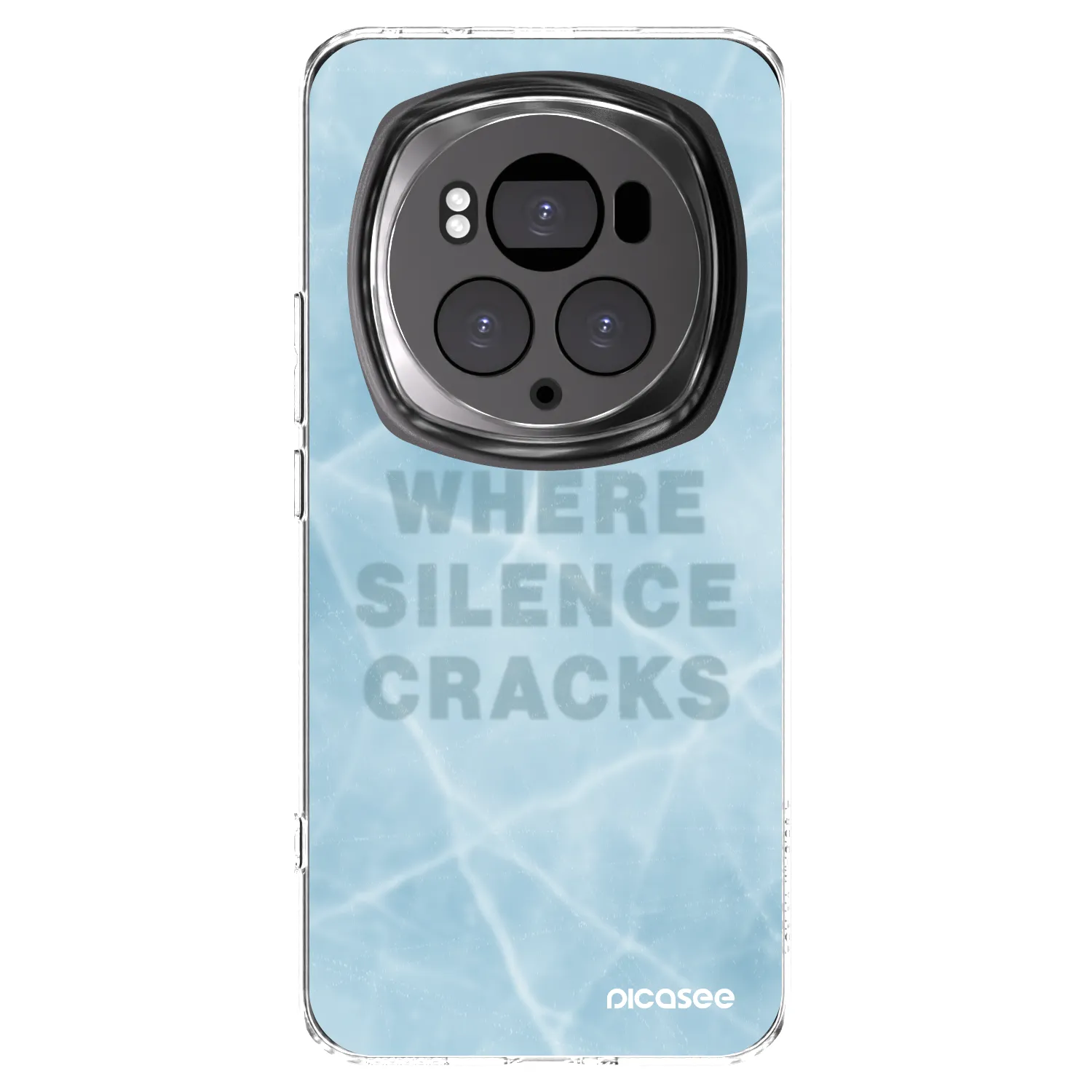 Picasee silikonska prozirna maskica za Honor Magic6 Pro - SILENCE