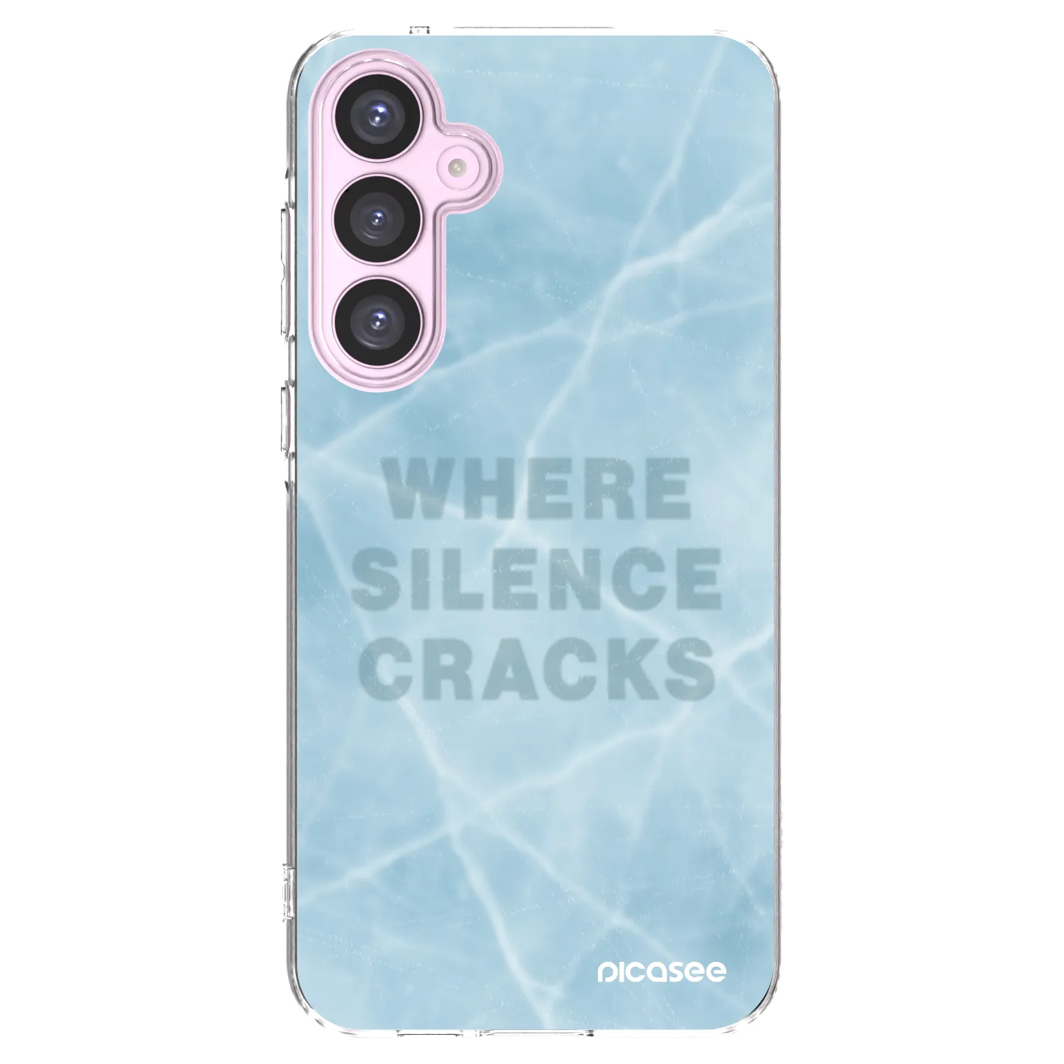 Picasee silikonska prozirna maskica za Samsung Galaxy A55 5G A556B - SILENCE