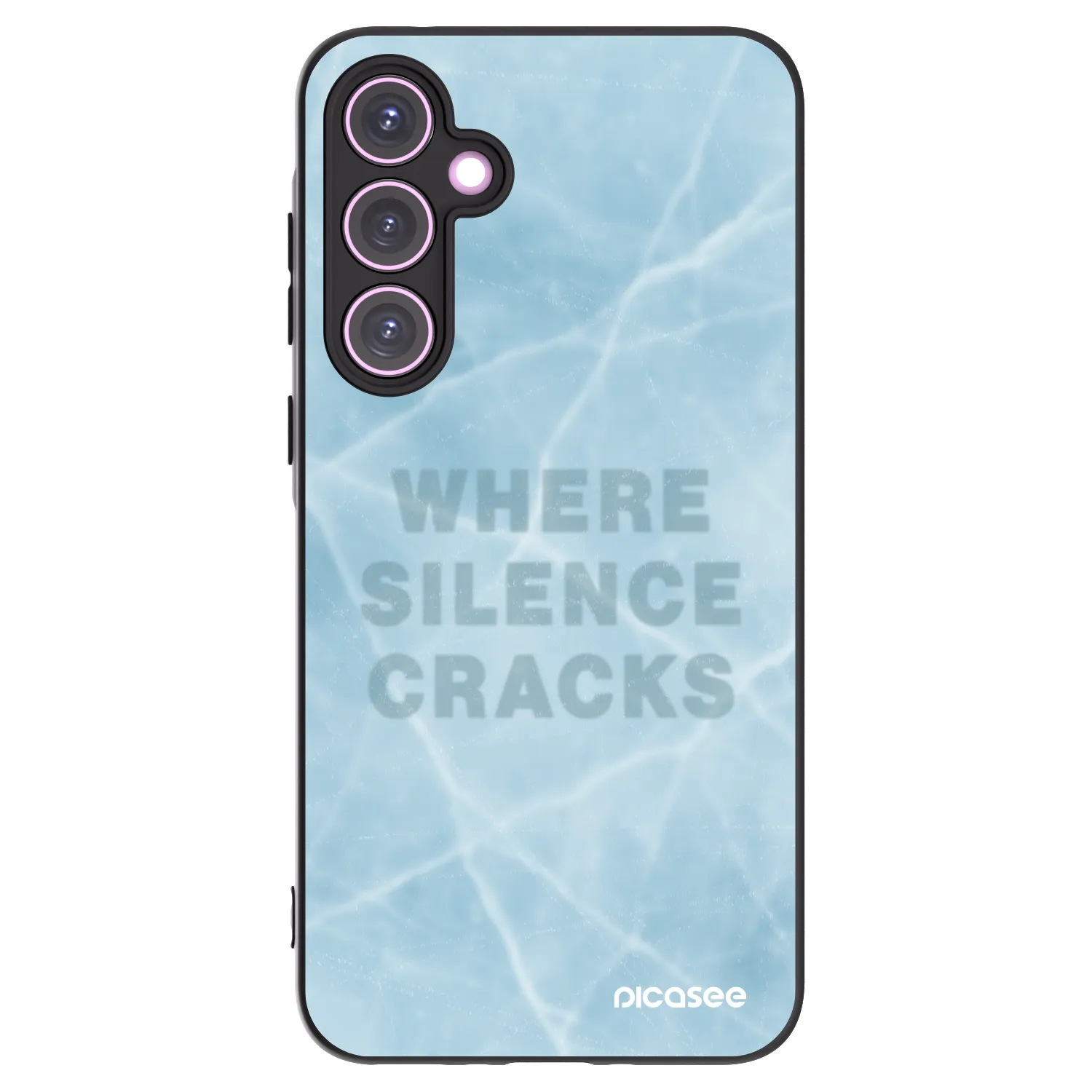 Picasee crna silikonska maskica za Samsung Galaxy A35 5G A356B - SILENCE