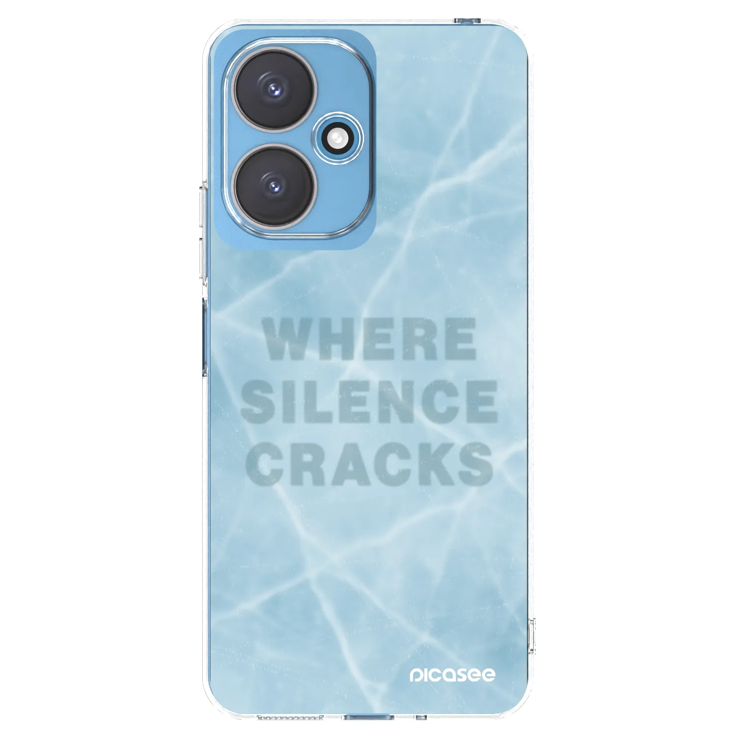 Picasee silikonska prozirna maskica za Xiaomi Redmi 13C 5G - SILENCE