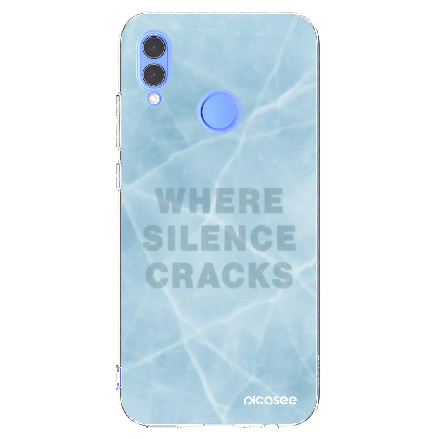 Picasee silikonska prozirna maskica za Huawei P Smart 2019 - SILENCE