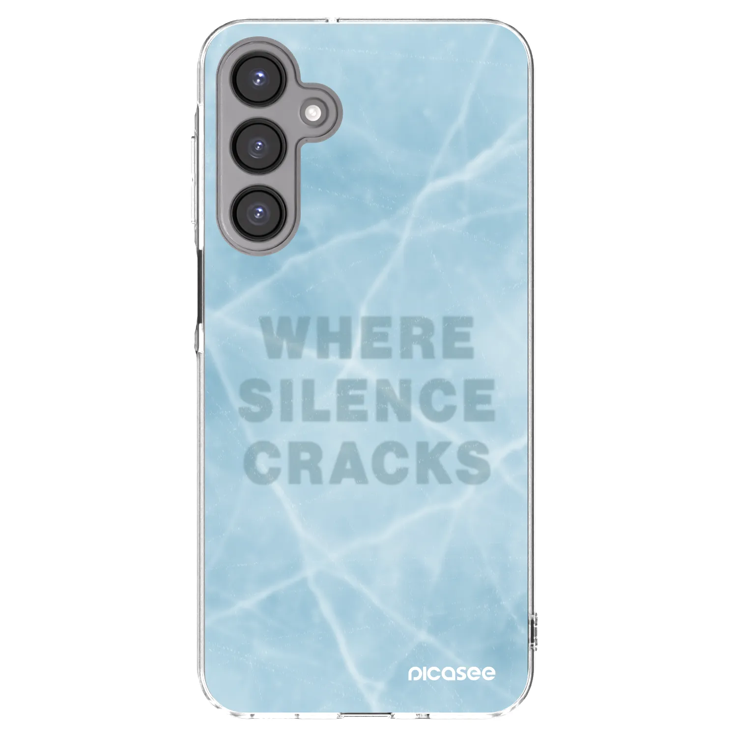 Picasee silikonska prozirna maskica za Samsung Galaxy A16 5G - SILENCE