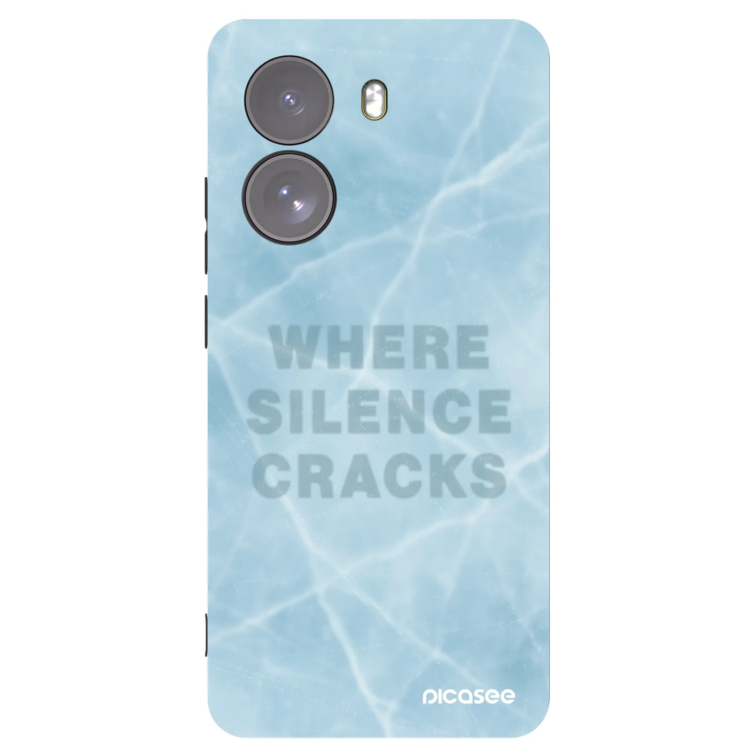Picasee crna silikonska maskica za Xiaomi Poco X7 - SILENCE