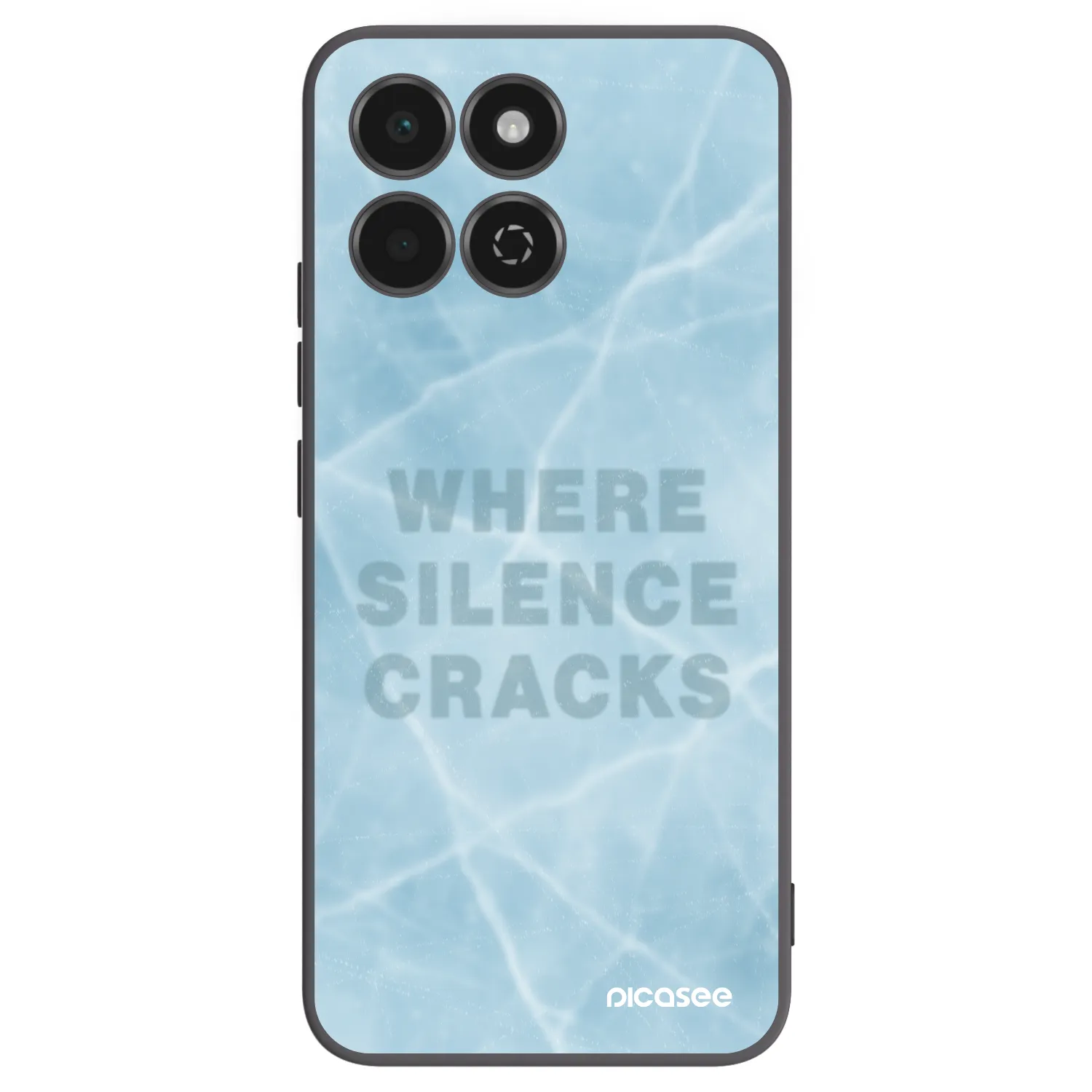 Picasee crna silikonska maskica za Honor 200 Smart 5G - SILENCE
