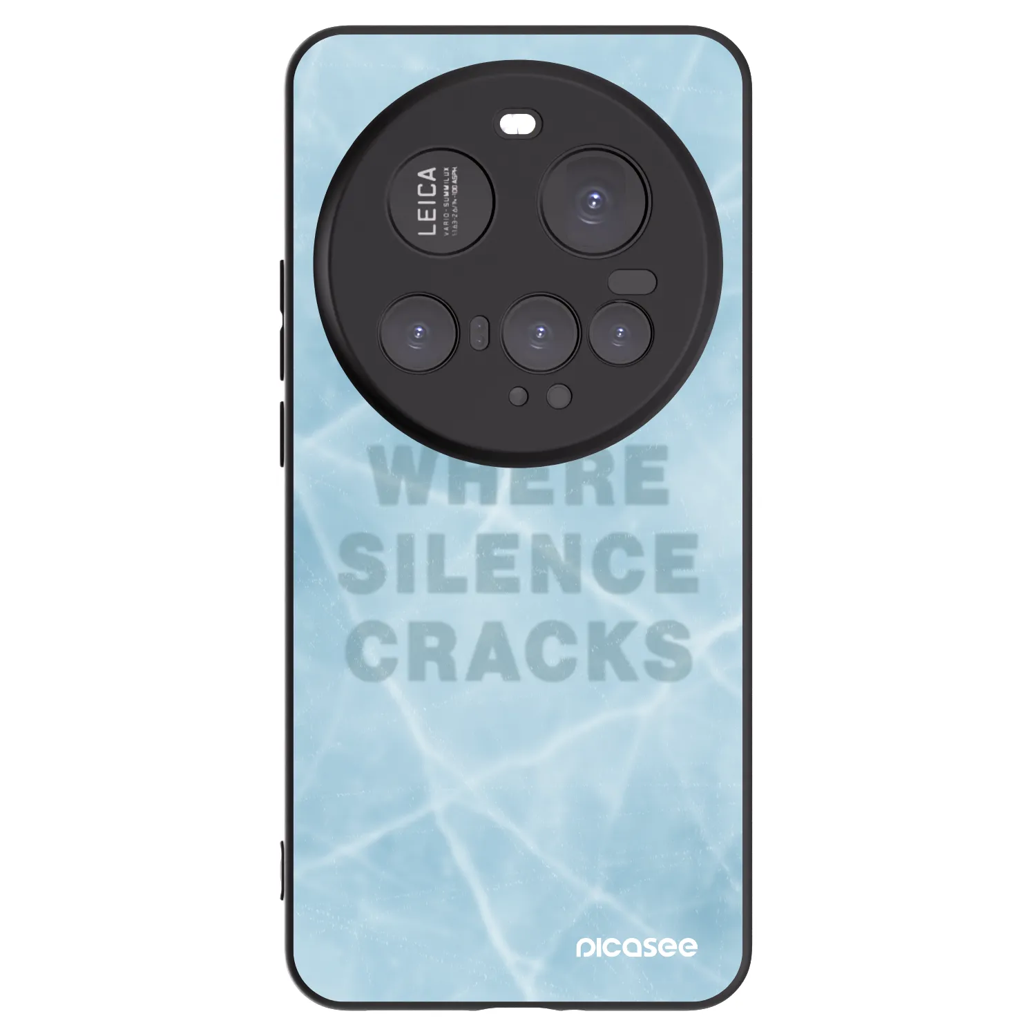 Picasee crna silikonska maskica za Xiaomi 15 Ultra - SILENCE