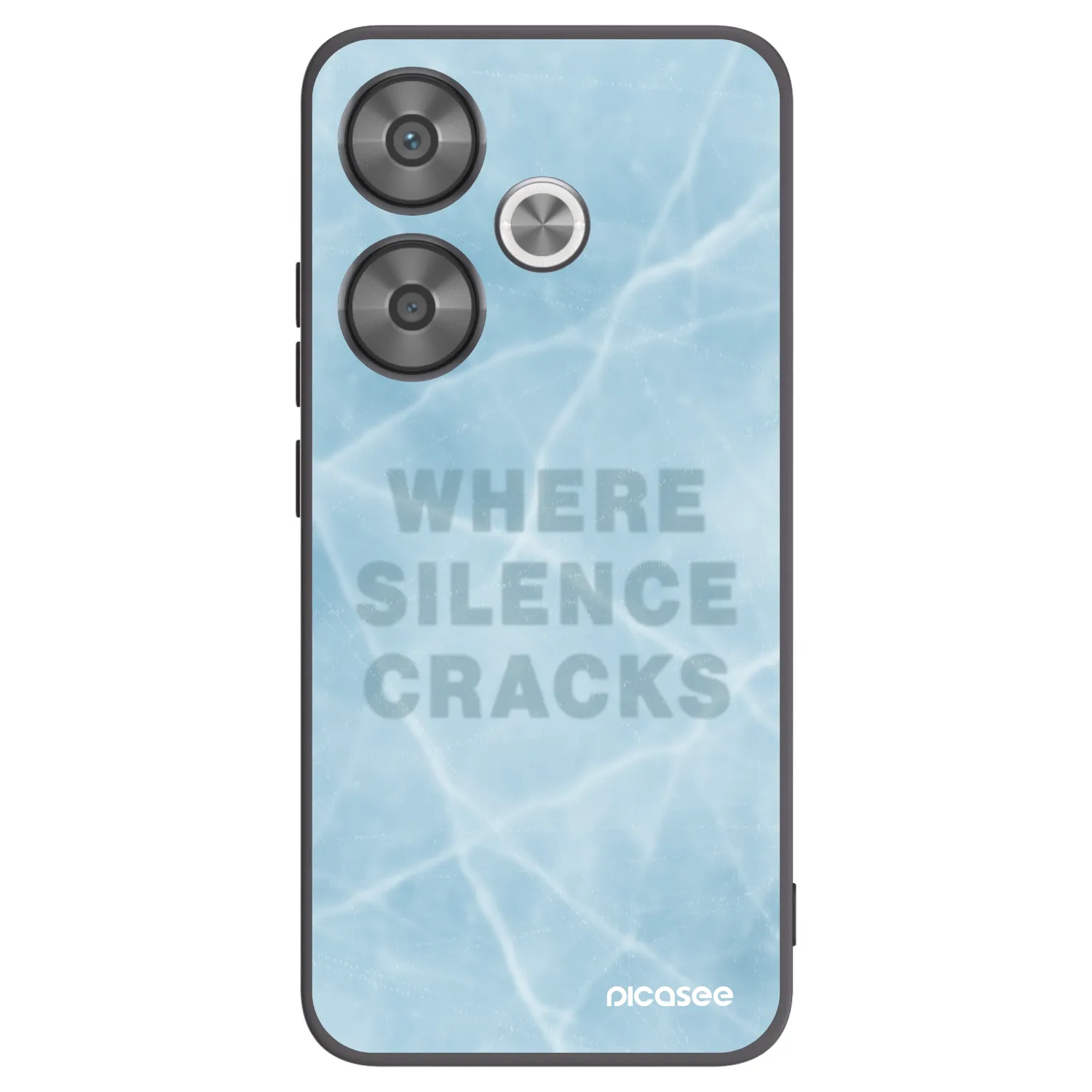 Picasee crna silikonska maskica za Xiaomi Poco F6 - SILENCE