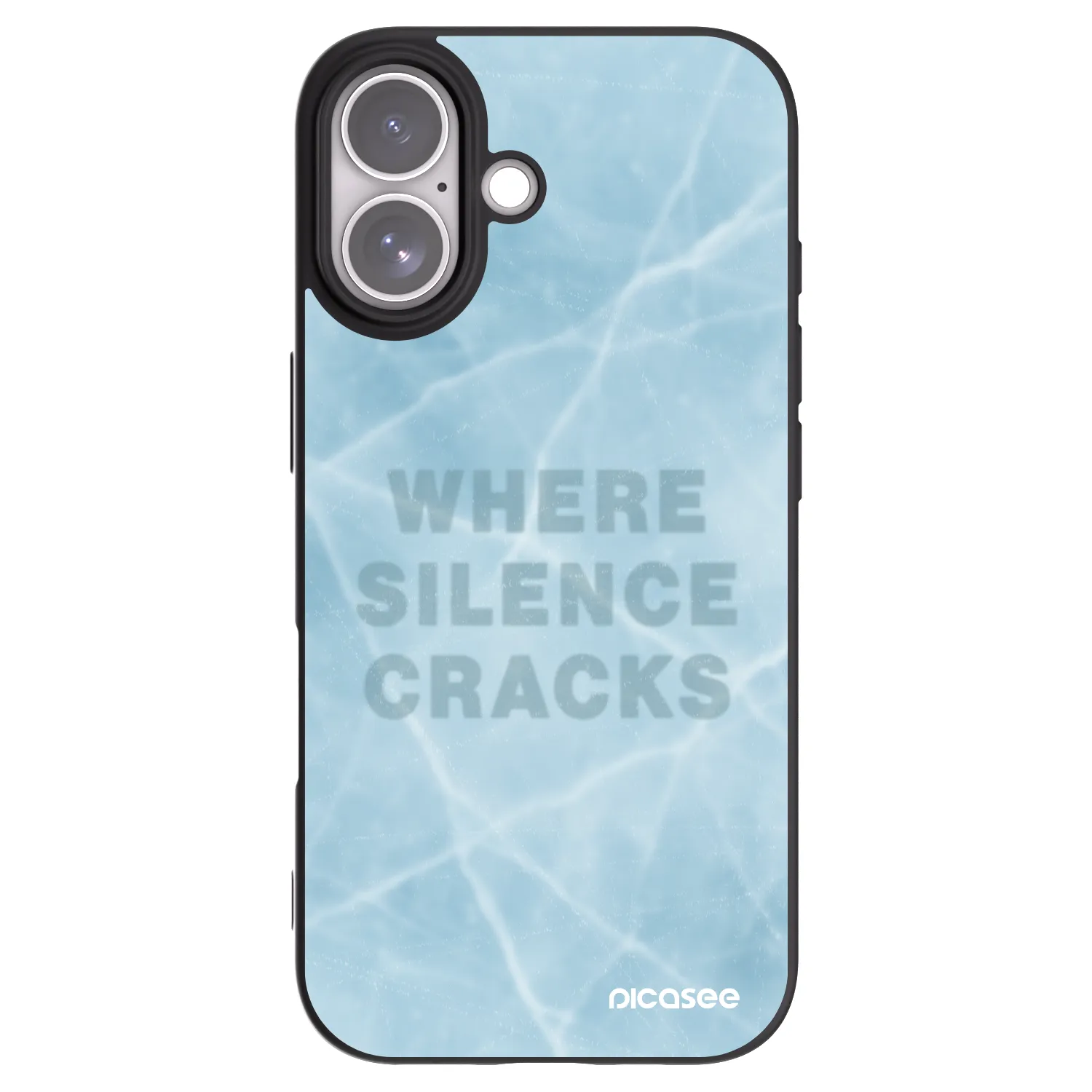 Picasee crna silikonska maskica za Apple iPhone 17 - SILENCE
