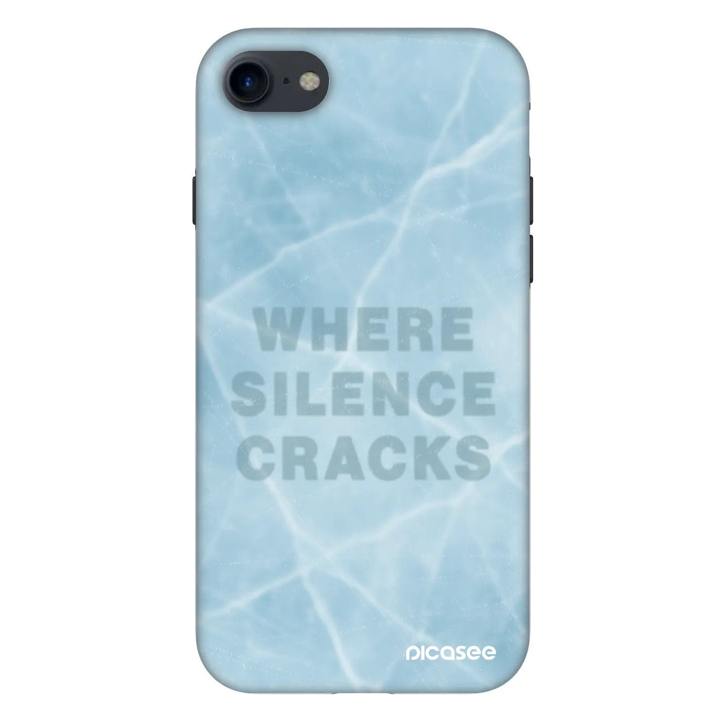 Picasee Fashion Case za Apple iPhone SE 2020 - SILENCE