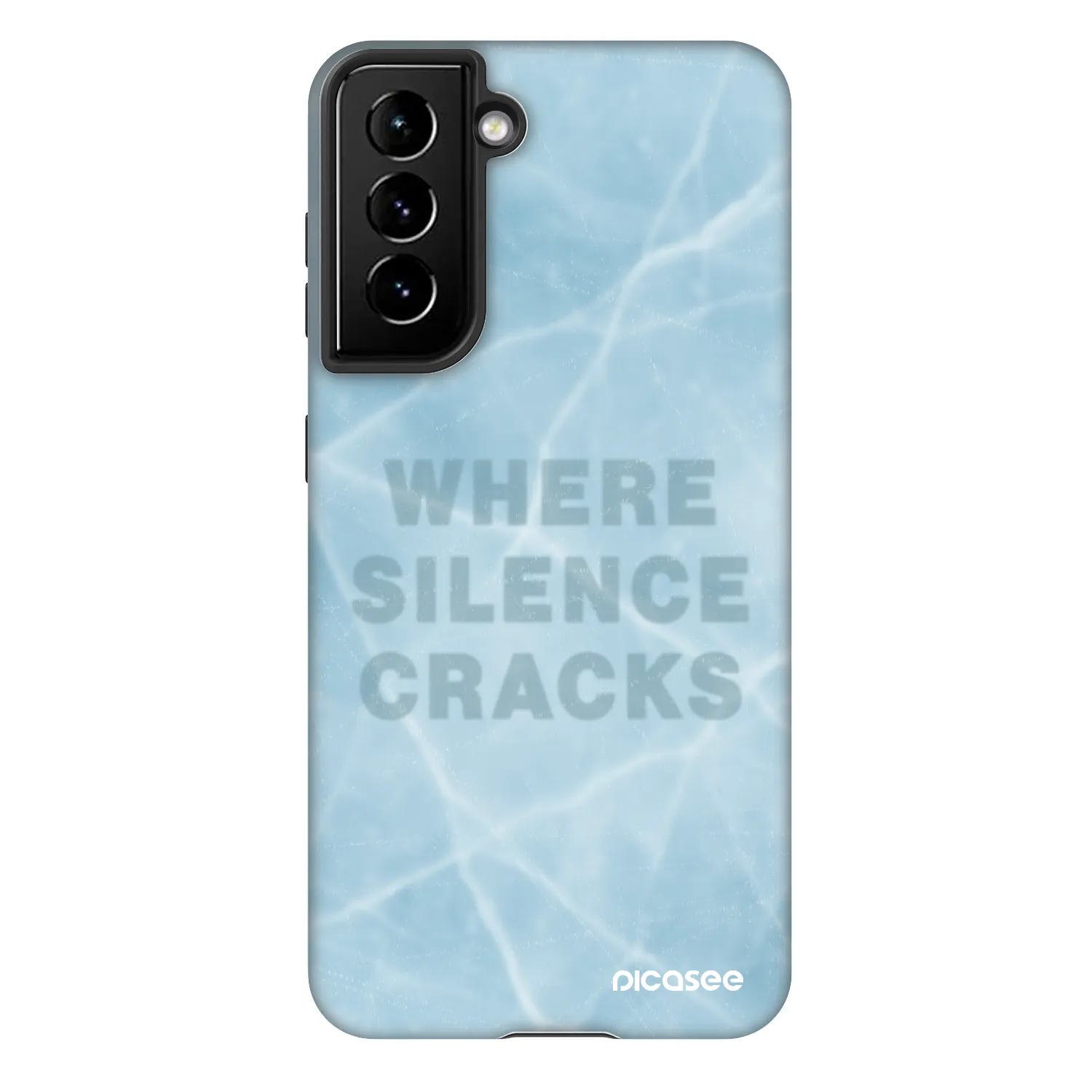 Picasee Fashion Case za Samsung Galaxy S21 5G G991B - SILENCE