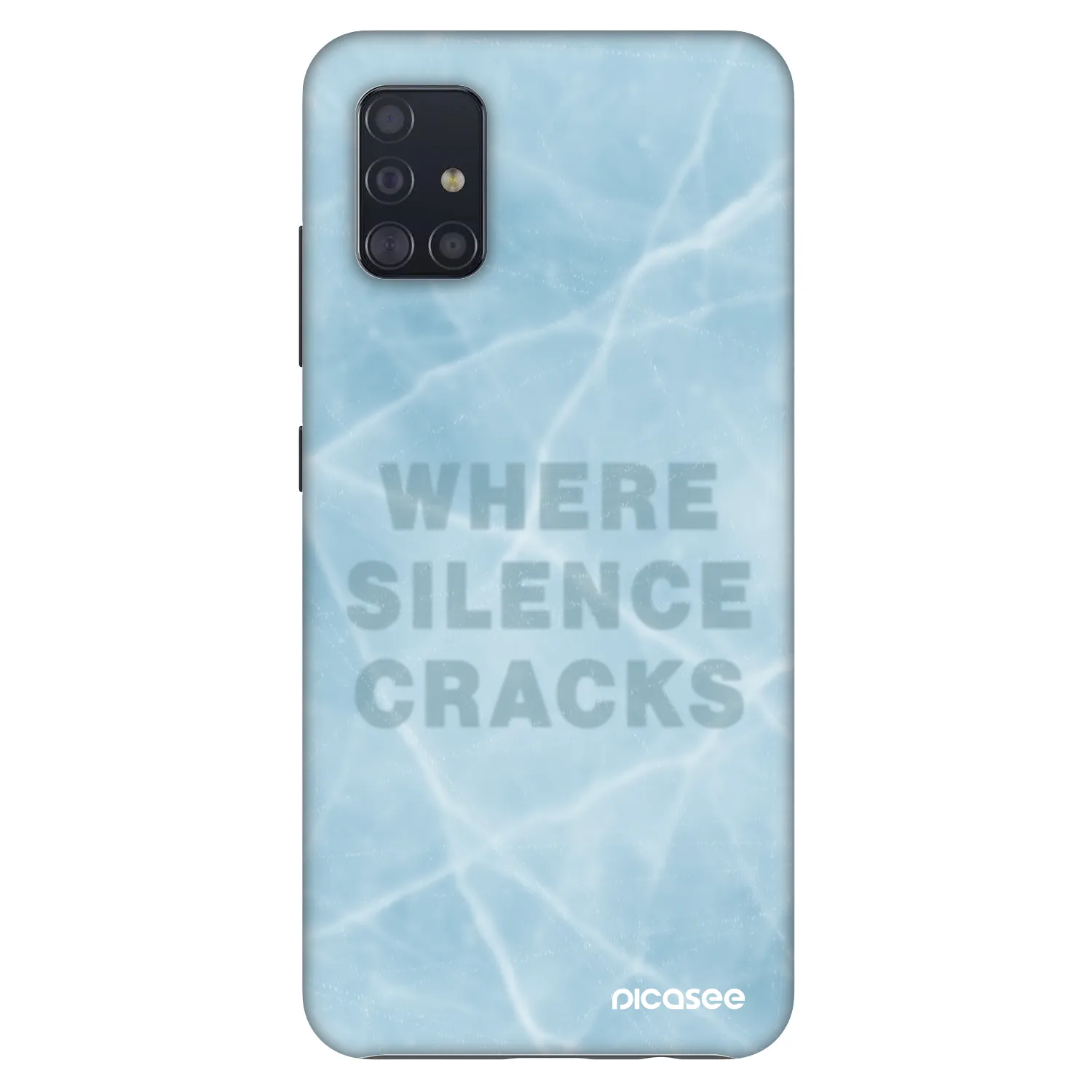 Picasee Fashion Case za Samsung Galaxy A51 A515F - SILENCE