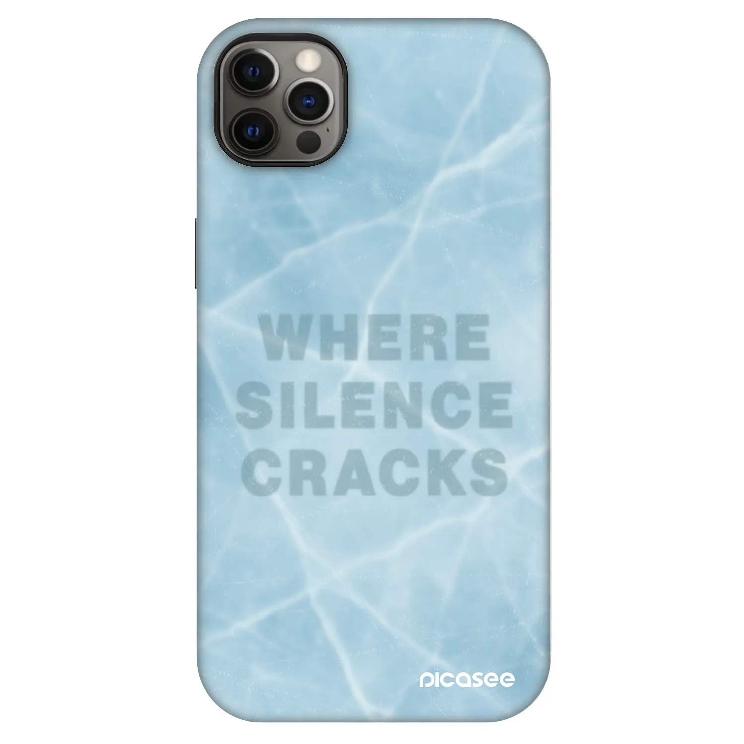 Picasee Fashion Case MagSafe za Apple iPhone 12 Pro Max - SILENCE