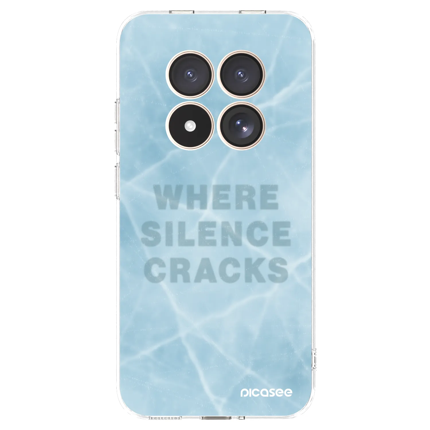 Picasee silikonska prozirna maskica za Xiaomi Redmi Note 15 Pro 4G - SILENCE