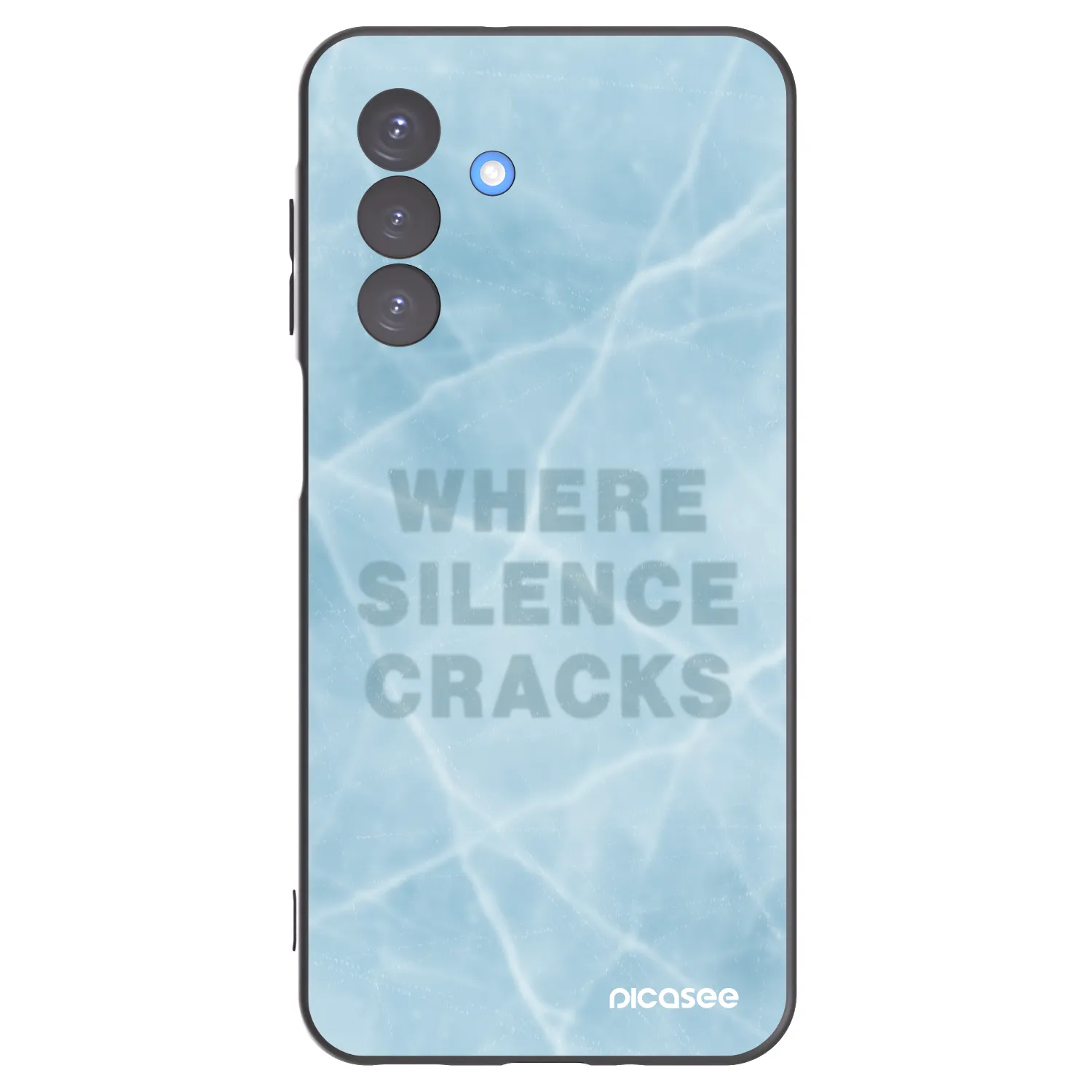 Picasee crna silikonska maskica za Samsung Galaxy A17 5G - SILENCE