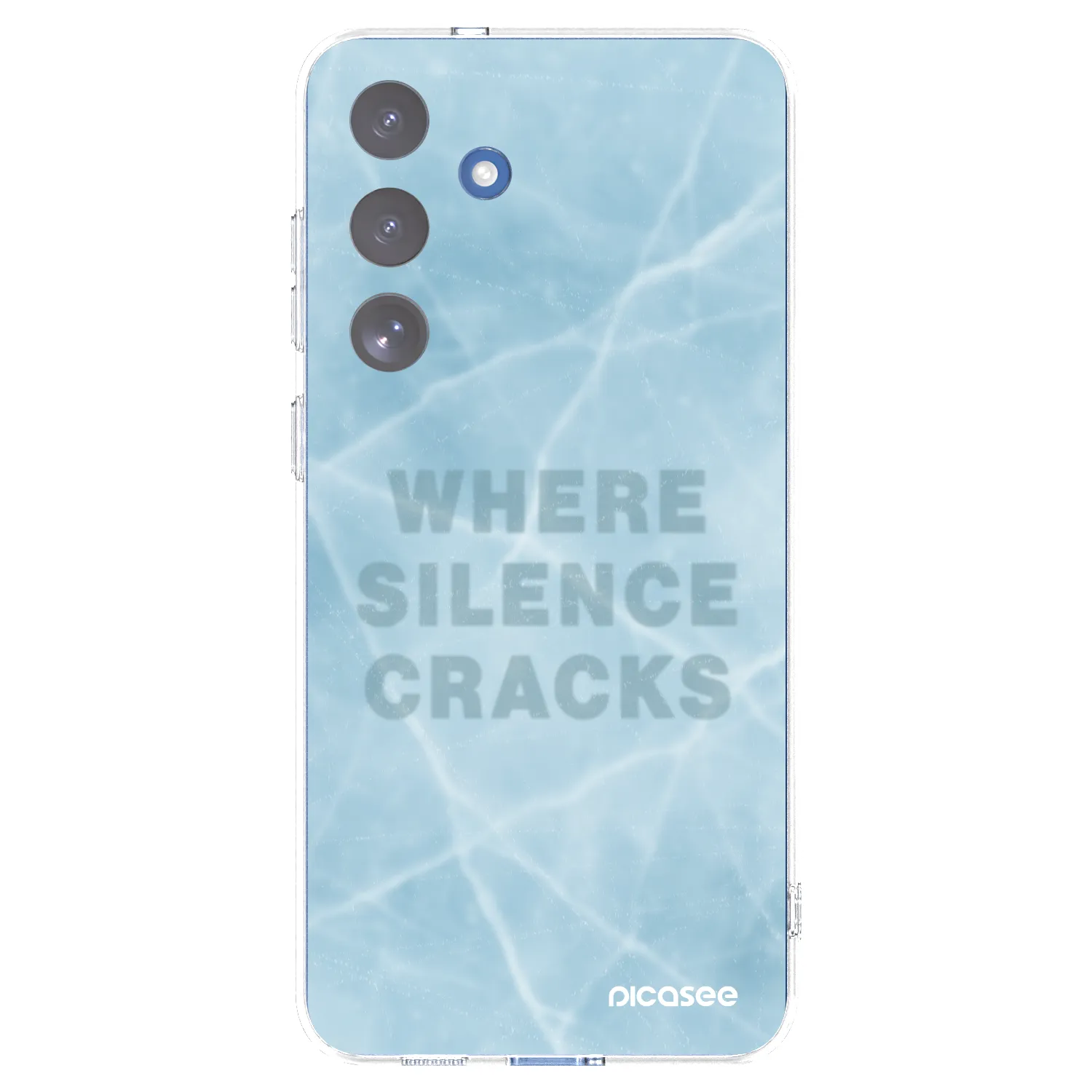 Picasee silikonska prozirna maskica za Samsung Galaxy S25 FE 5G - SILENCE