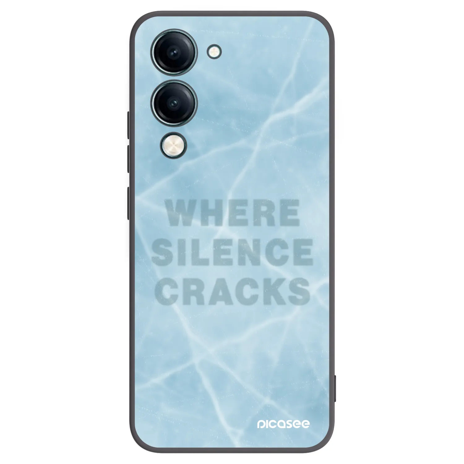 Picasee crna silikonska maskica za Vivo Y29s 5G - SILENCE