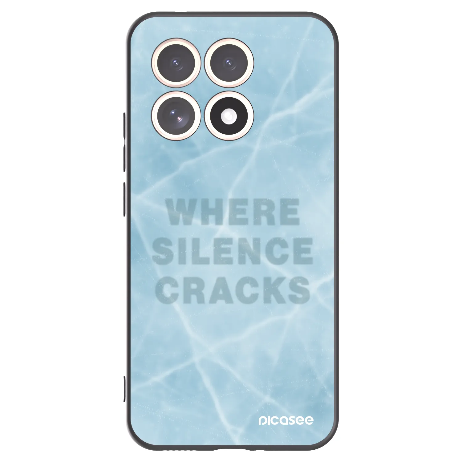 Picasee crna silikonska maskica za Xiaomi 15T - SILENCE