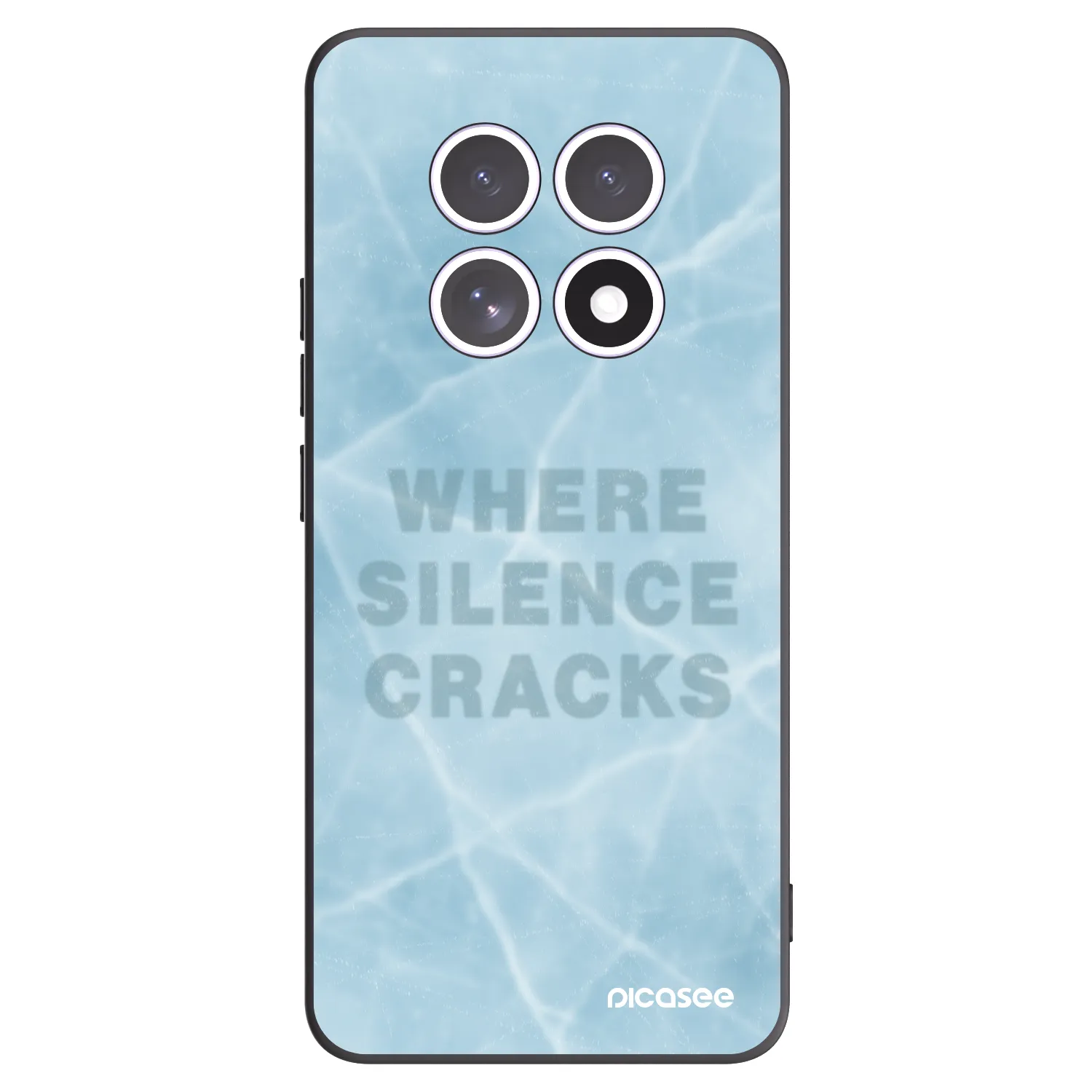 Picasee crna silikonska maskica za Xiaomi Redmi Note 15 - SILENCE