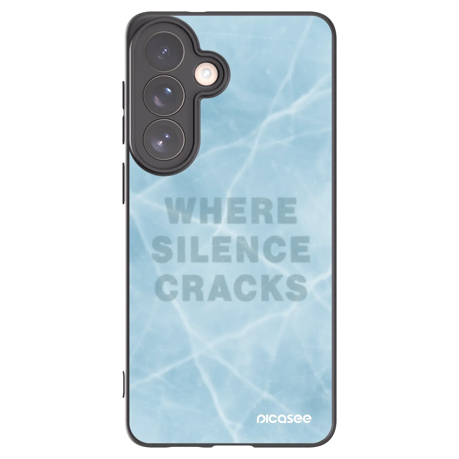 Picasee crna silikonska maskica za Samsung Galaxy S26+ - SILENCE