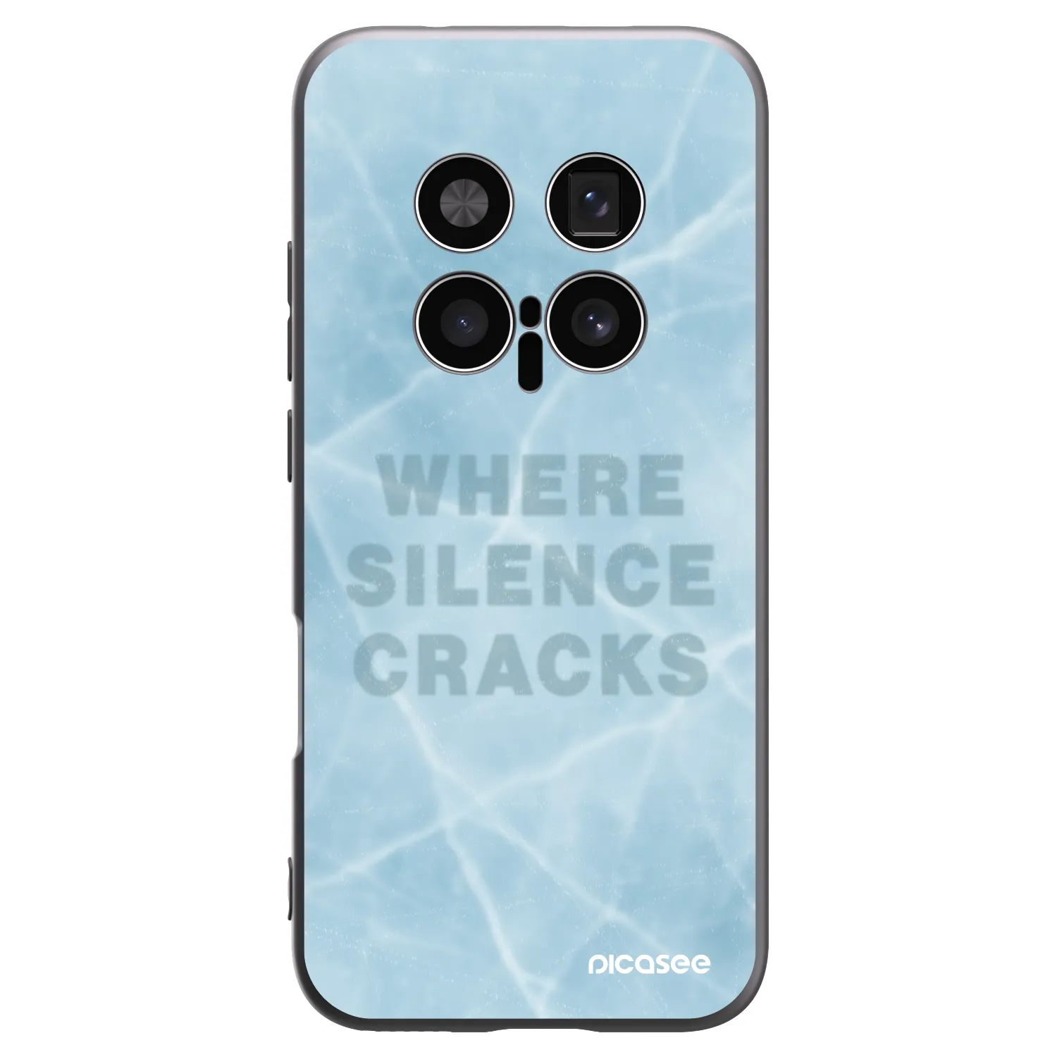 Picasee crna silikonska maskica za Honor Magic8 Pro 5G - SILENCE