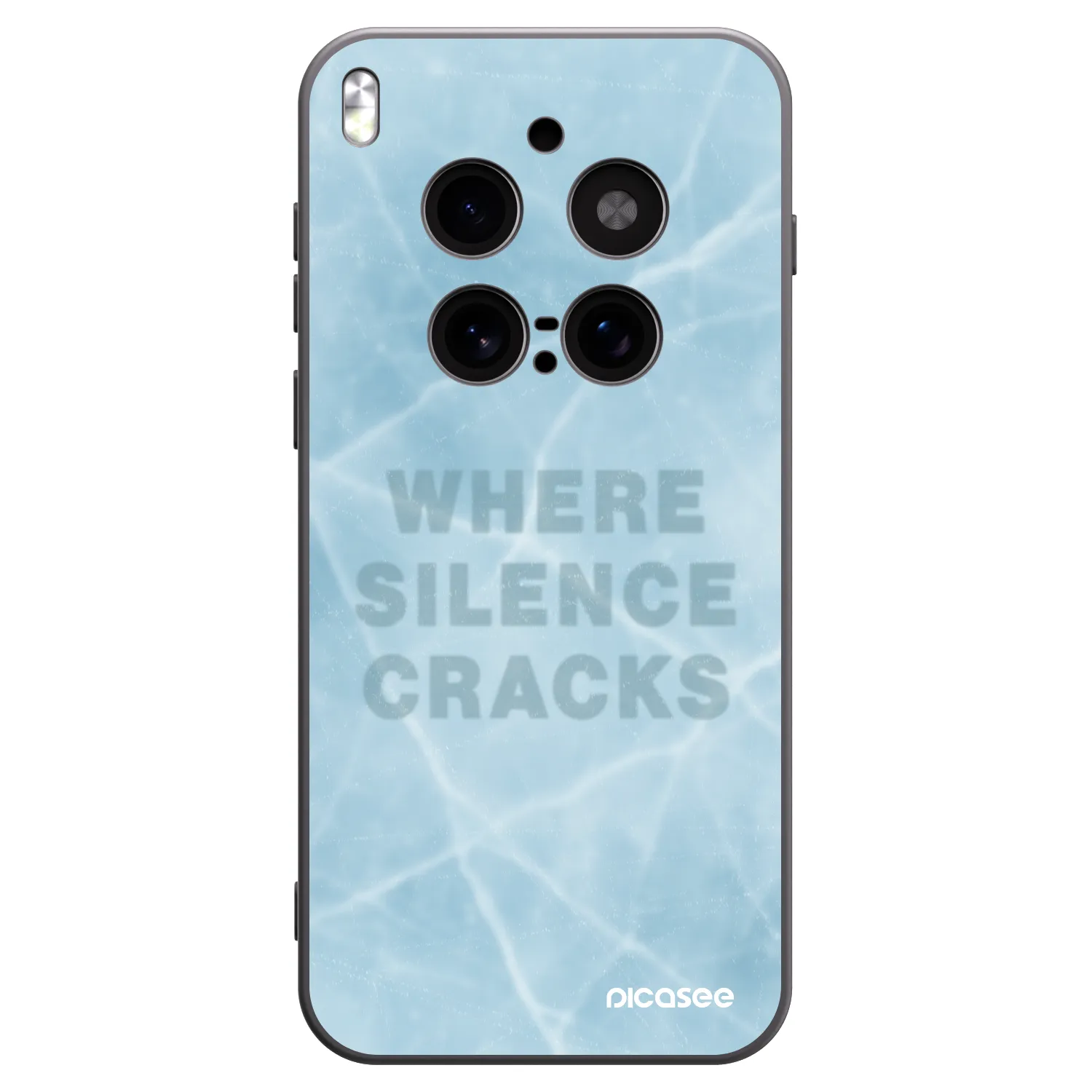 Picasee crna silikonska maskica za Vivo X300 Pro - SILENCE