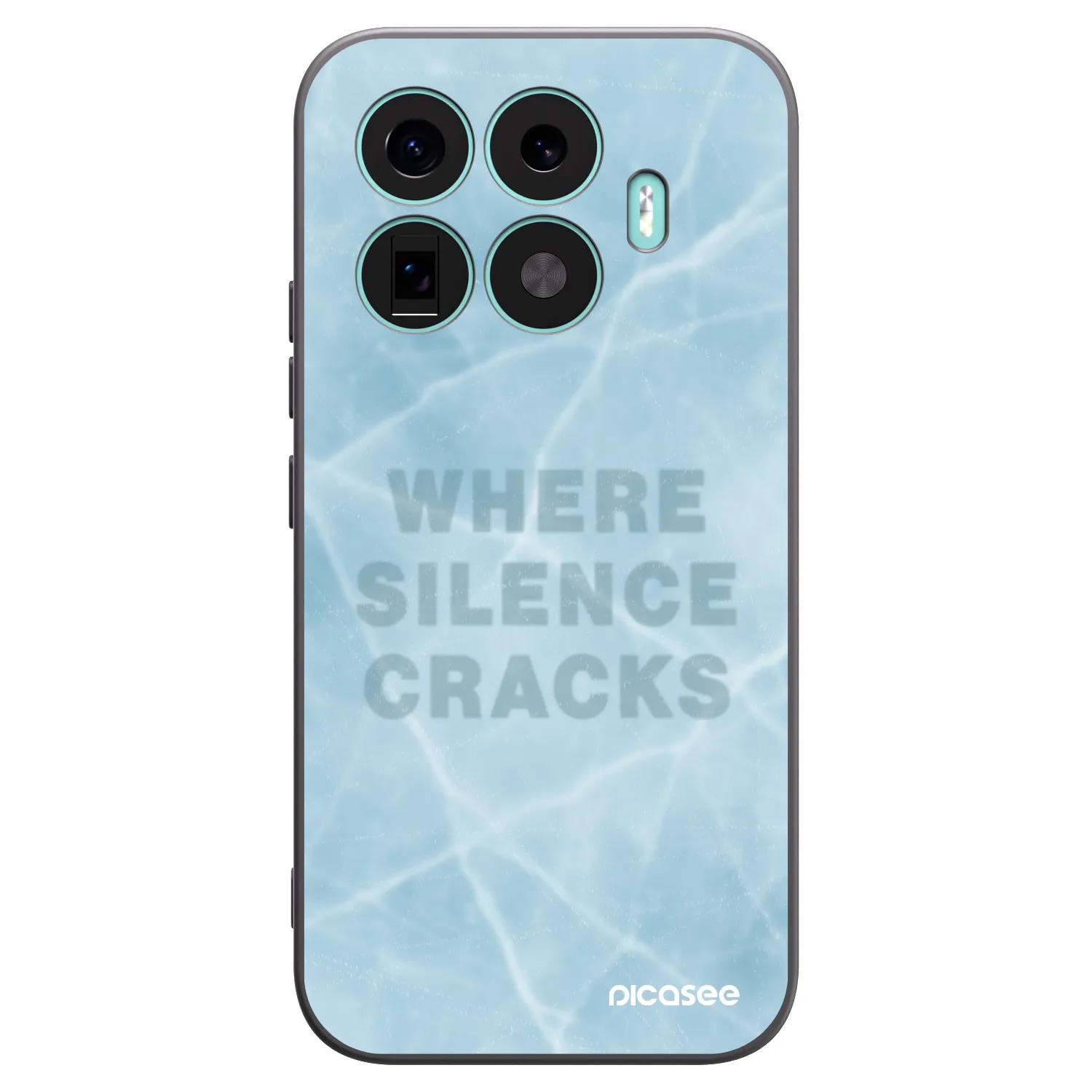 Picasee crna silikonska maskica za Xiaomi 17T - SILENCE