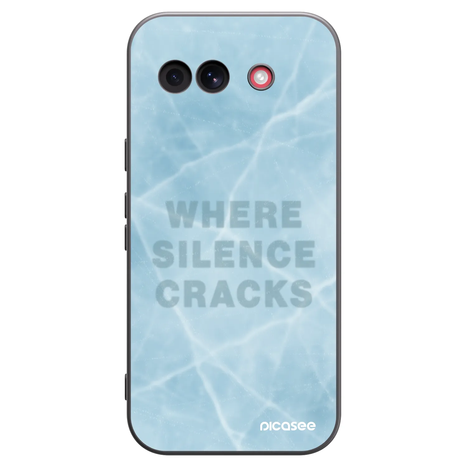 Picasee crna silikonska maskica za Google Pixel 10a - SILENCE