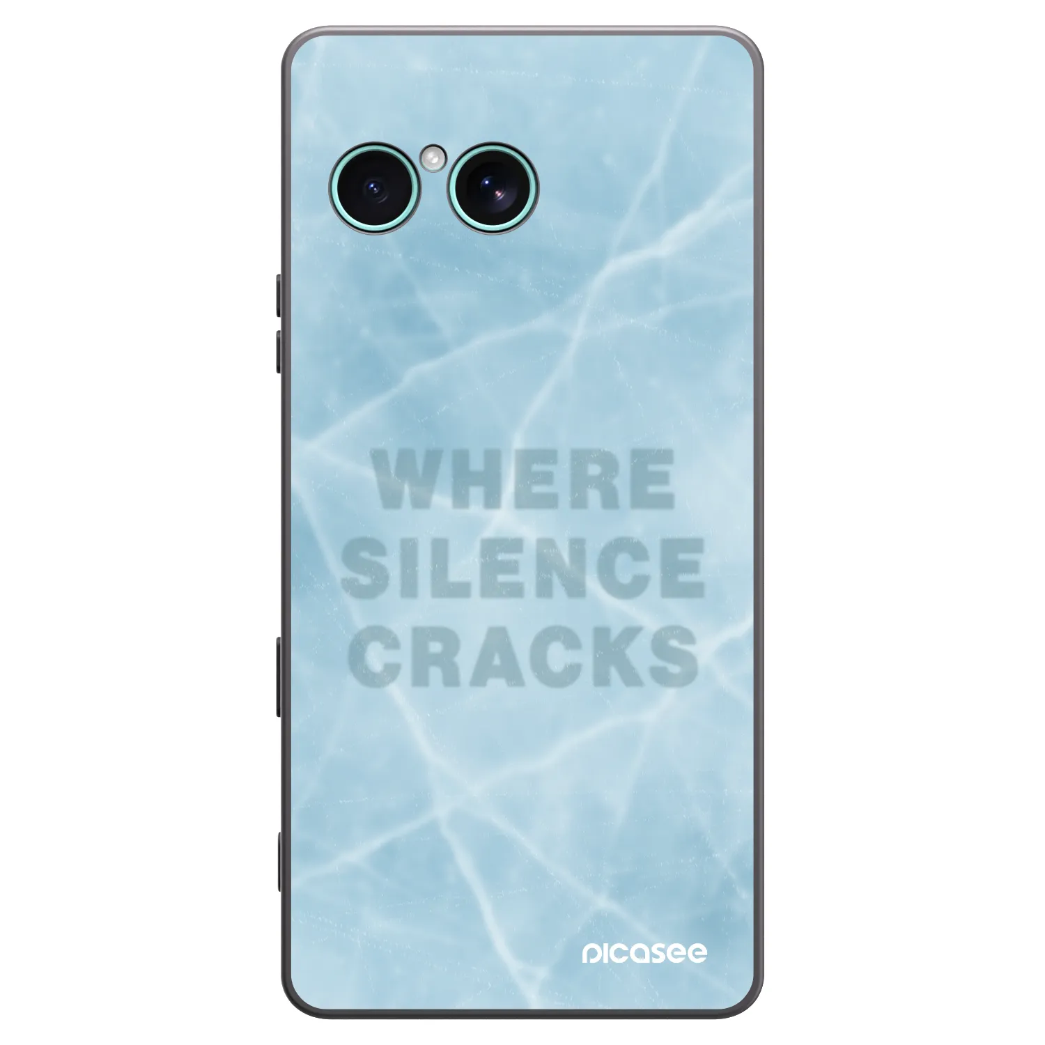 Picasee crna silikonska maskica za Sony Xperia 10 VII - SILENCE