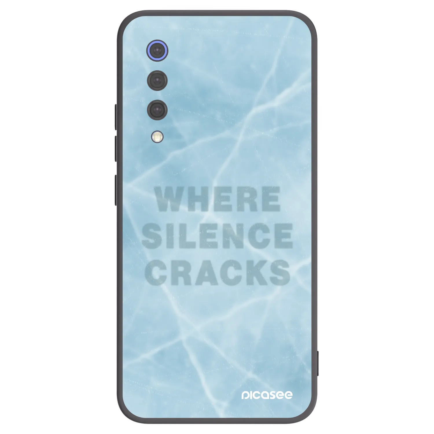 Picasee crna silikonska maskica za Xiaomi Mi 9 SE - SILENCE