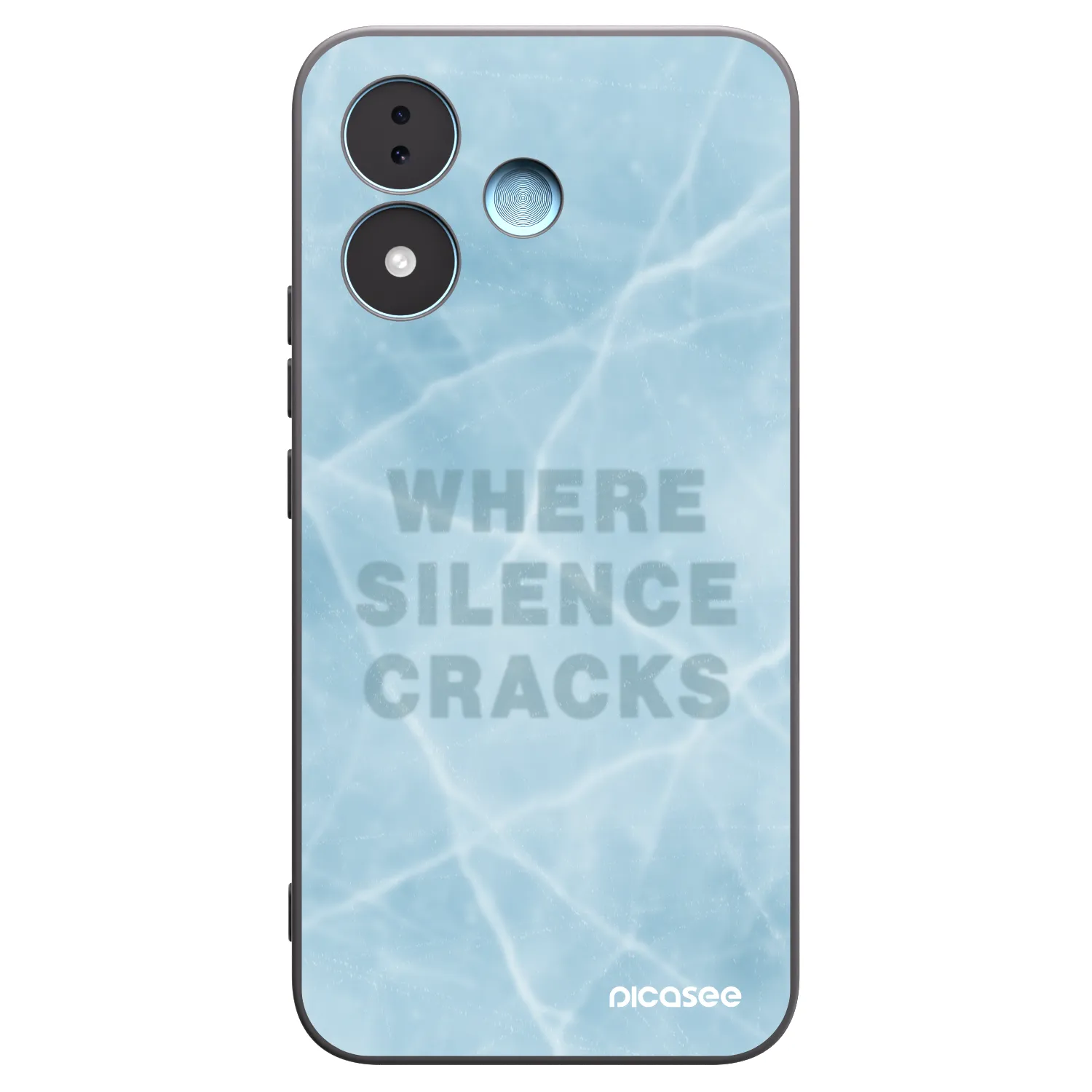 Picasee crna silikonska maskica za Xiaomi Redmi Note 17 5G - SILENCE
