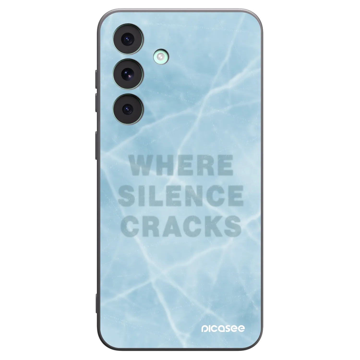 Picasee crna silikonska maskica za Samsung Galaxy S26 FE - SILENCE
