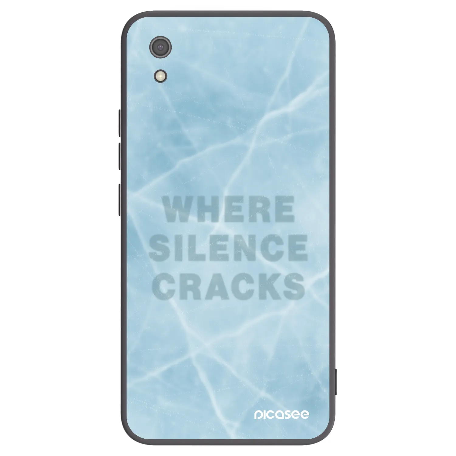 Picasee crna silikonska maskica za Xiaomi Redmi 7A - SILENCE