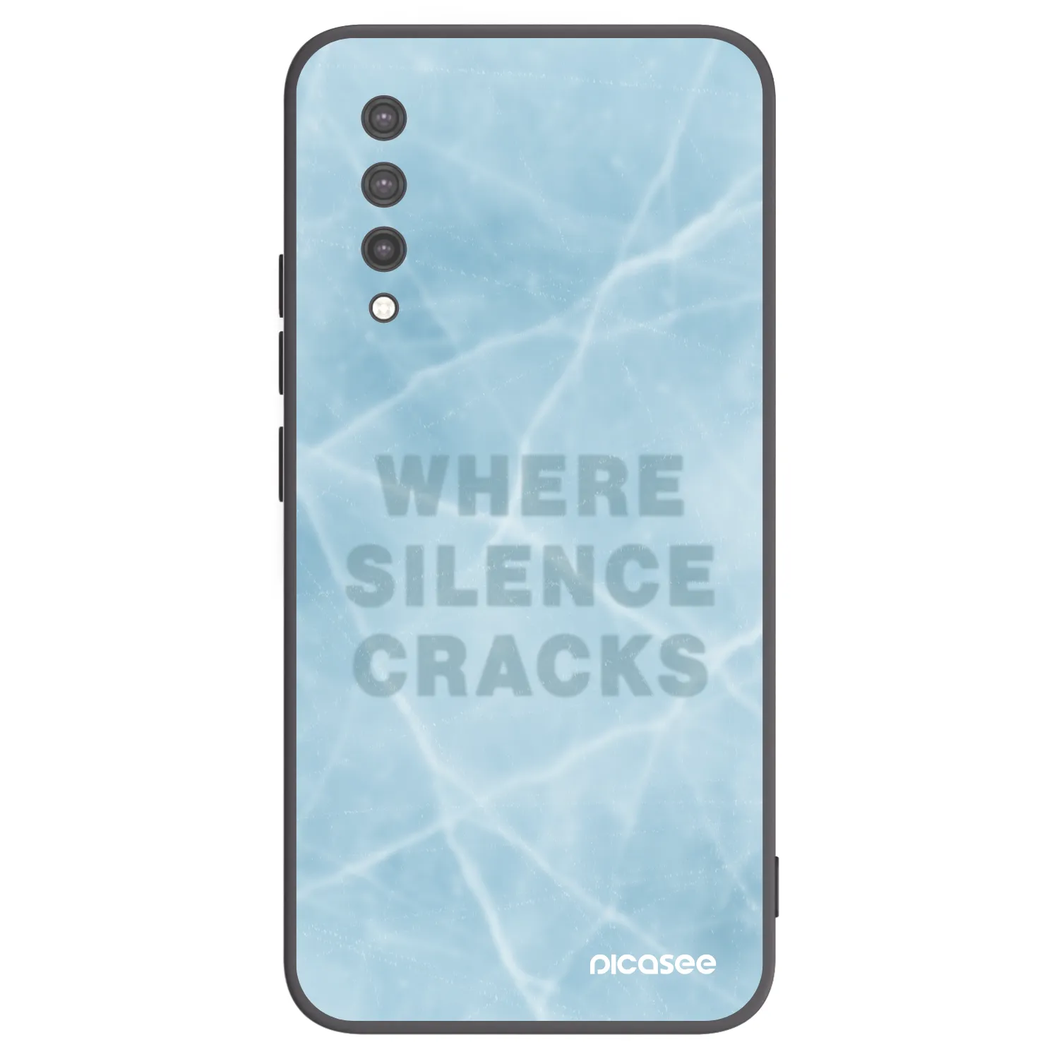 Picasee crna silikonska maskica za Xiaomi Mi 9 Lite - SILENCE