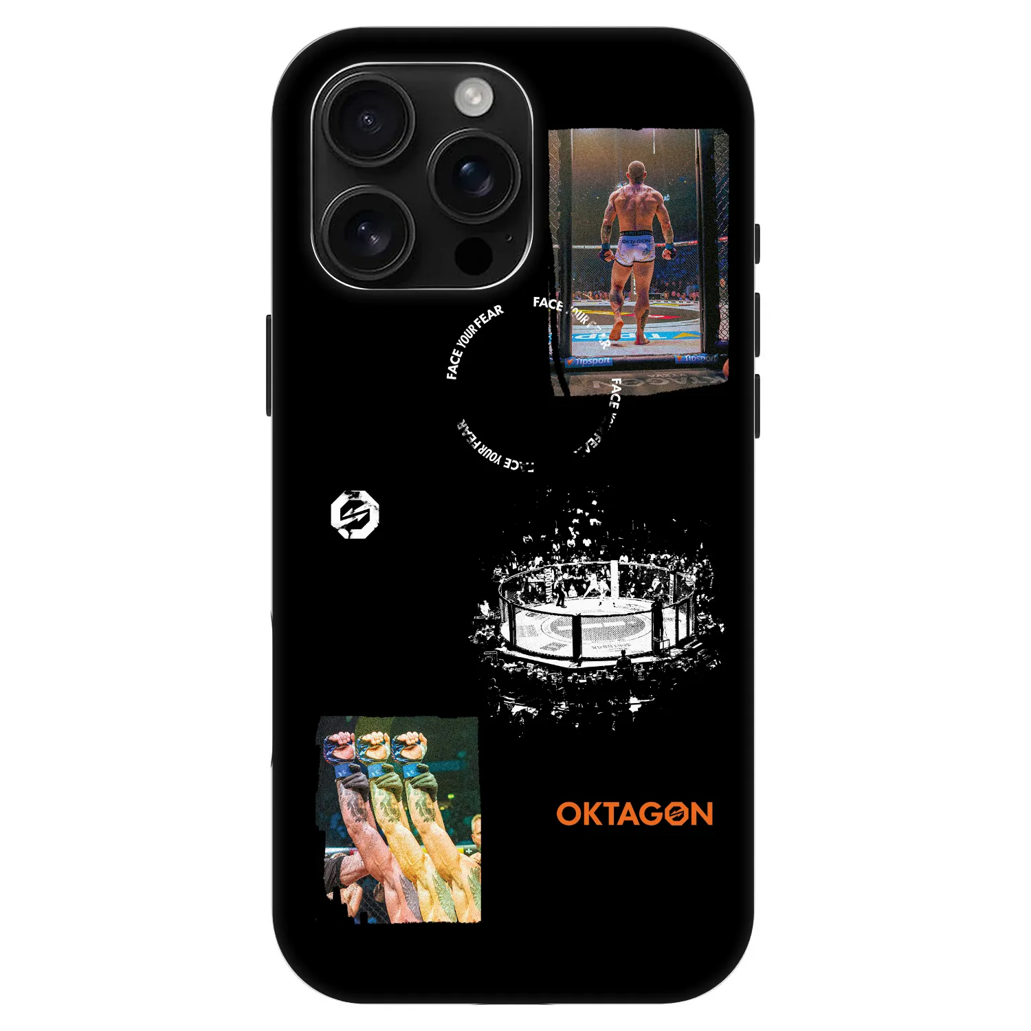 Picasee Fashion Case MagSafe za Apple iPhone 16 Pro Max - OKTAGON - Cage Snapshot