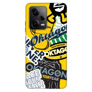 Maskica za Xiaomi Redmi Note 12 Pro 5G - OKTAGON - Logo Archive