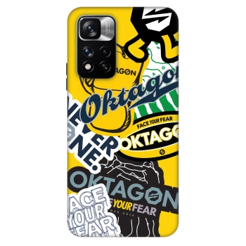 Maskica za Xiaomi Redmi Note 11 Pro 5G - OKTAGON - Logo Archive