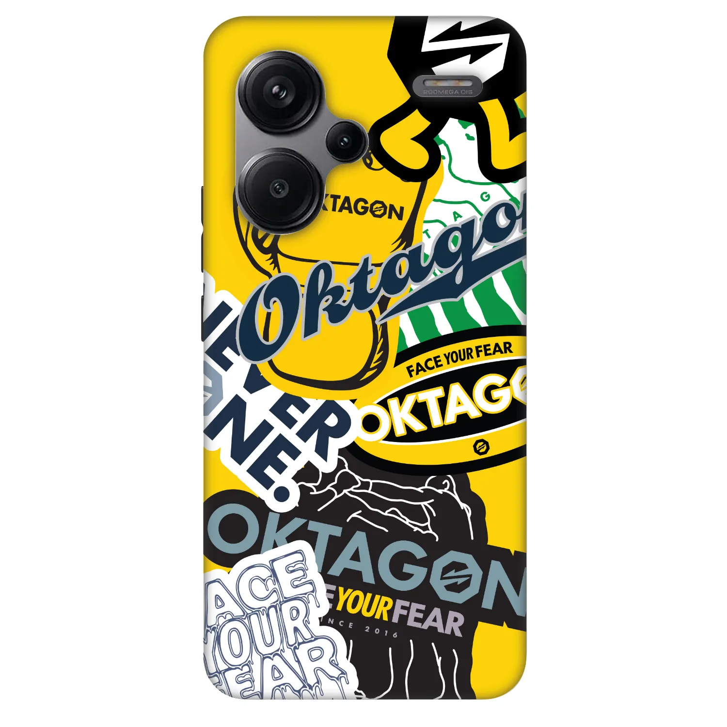 Picasee Fashion Case za Xiaomi Redmi Note 13 Pro+ 5G - OKTAGON - Logo Archive