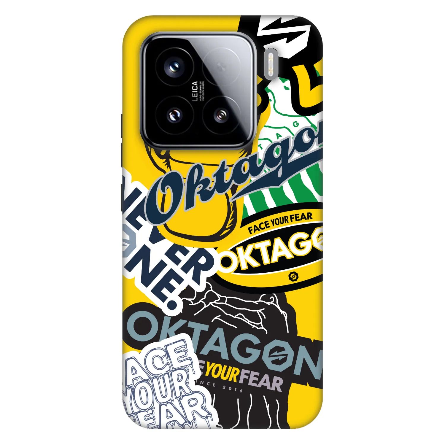 Picasee Fashion Case za Xiaomi 15 - OKTAGON - Logo Archive