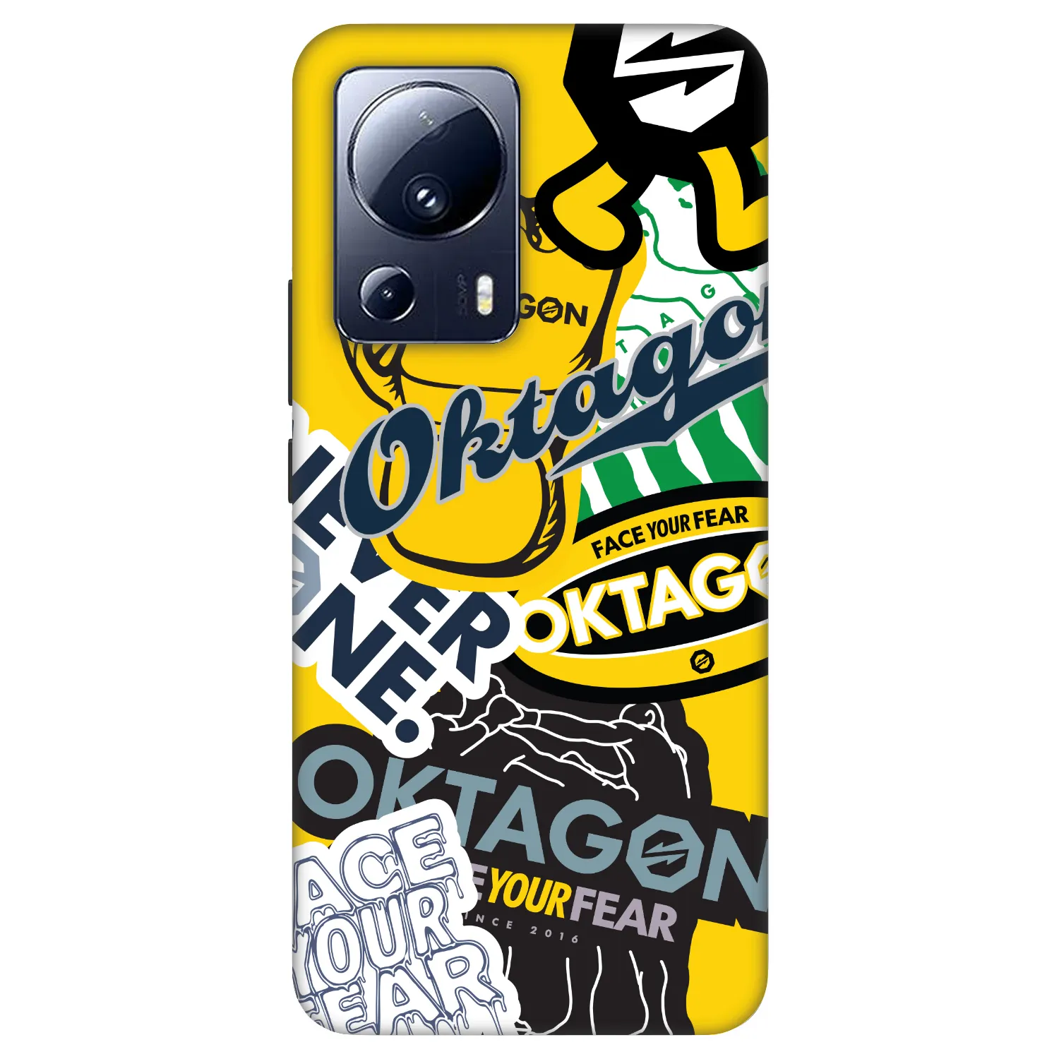 Picasee Fashion Case za Xiaomi 13 Lite - OKTAGON - Logo Archive