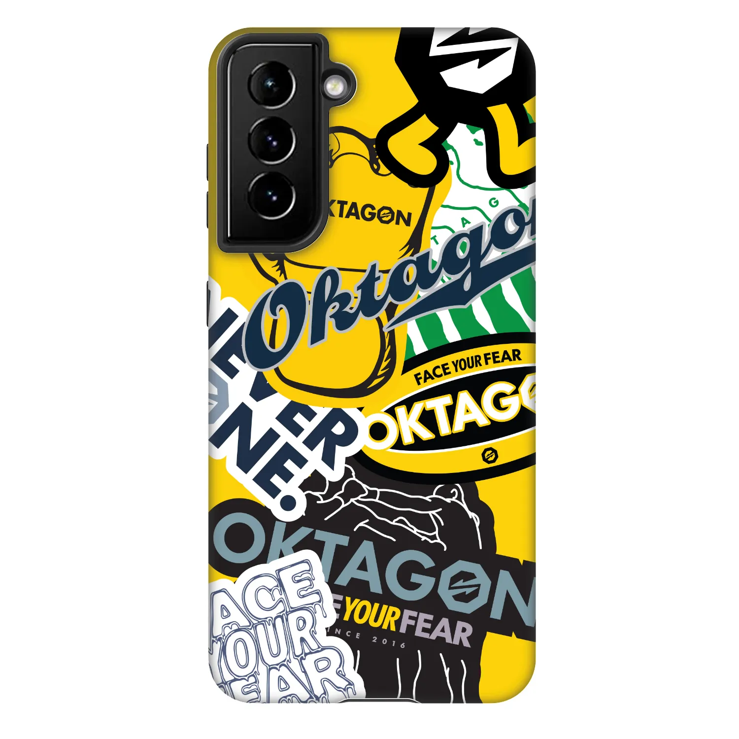 Picasee Fashion Case za Samsung Galaxy S21 5G G991B - OKTAGON - Logo Archive