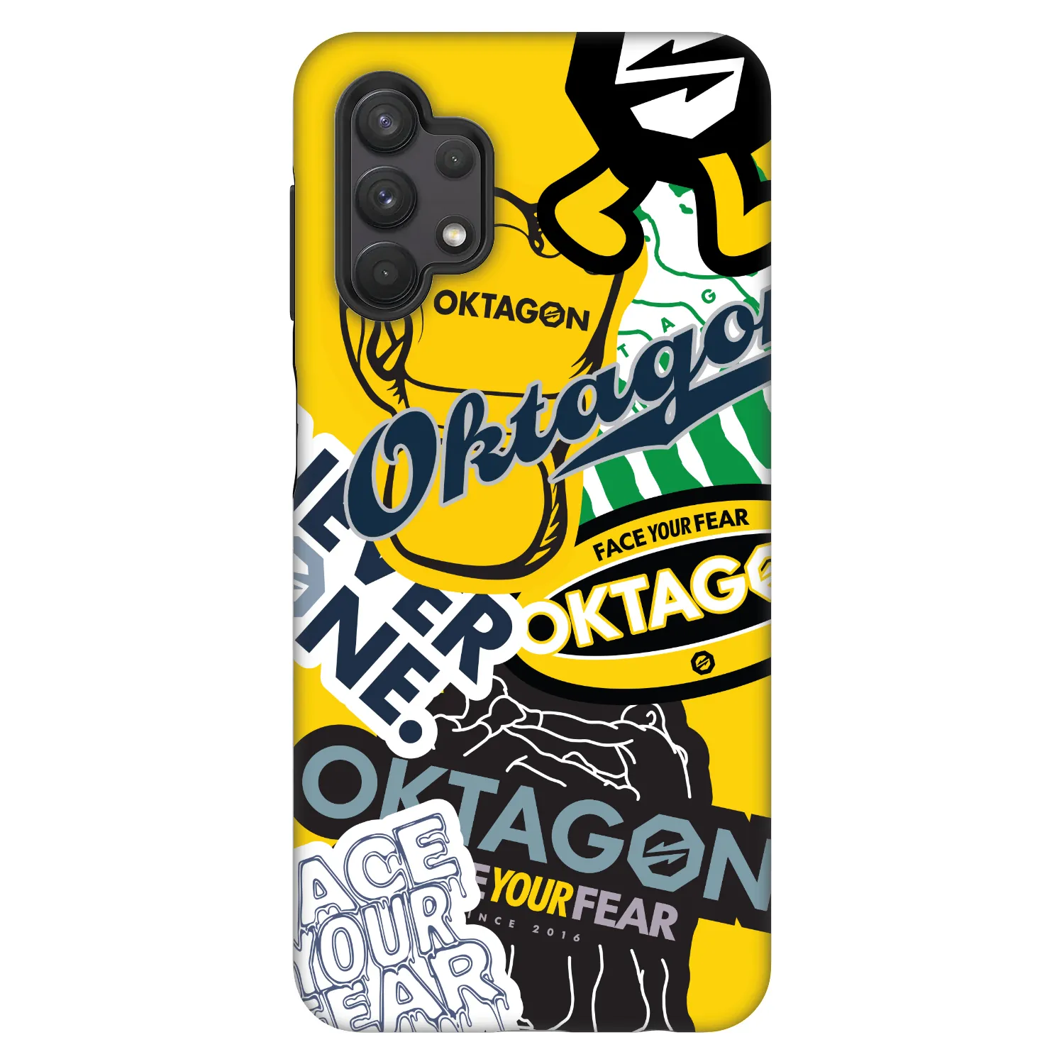 Picasee Fashion Case za Samsung Galaxy A32 5G A326B - OKTAGON - Logo Archive