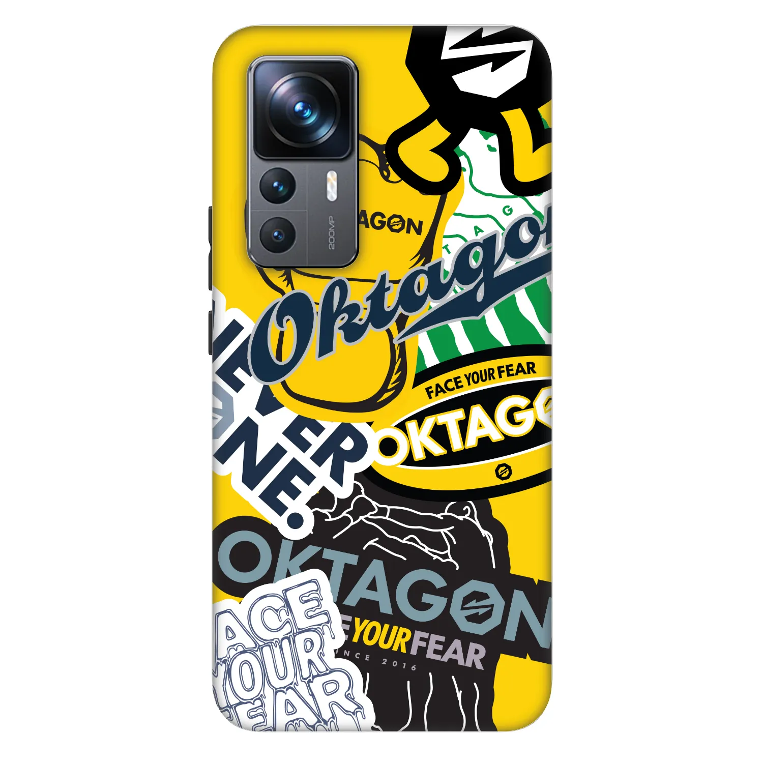 Picasee Fashion Case za Xiaomi 12T - OKTAGON - Logo Archive