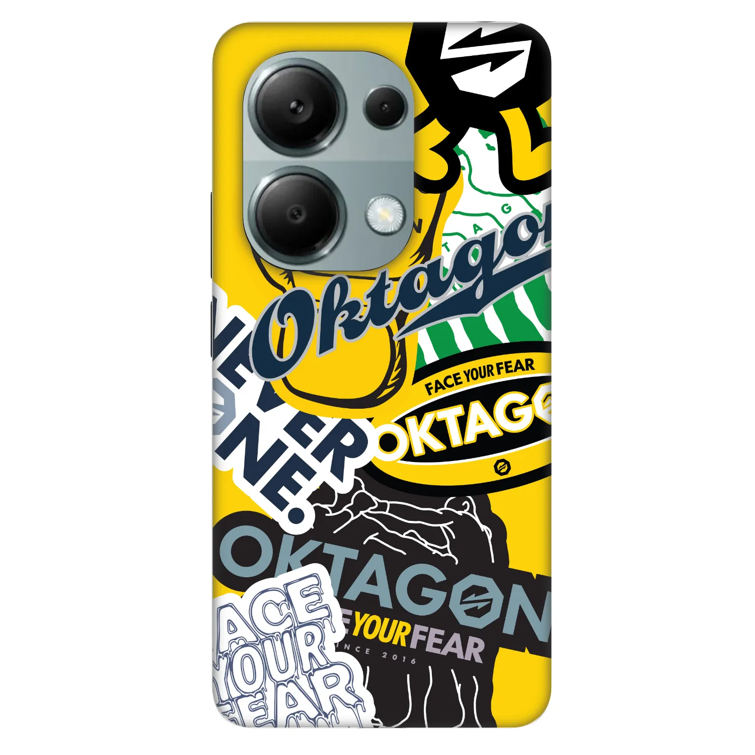 Picasee Fashion Case za Xiaomi Redmi Note 13 Pro 4G - OKTAGON - Logo Archive